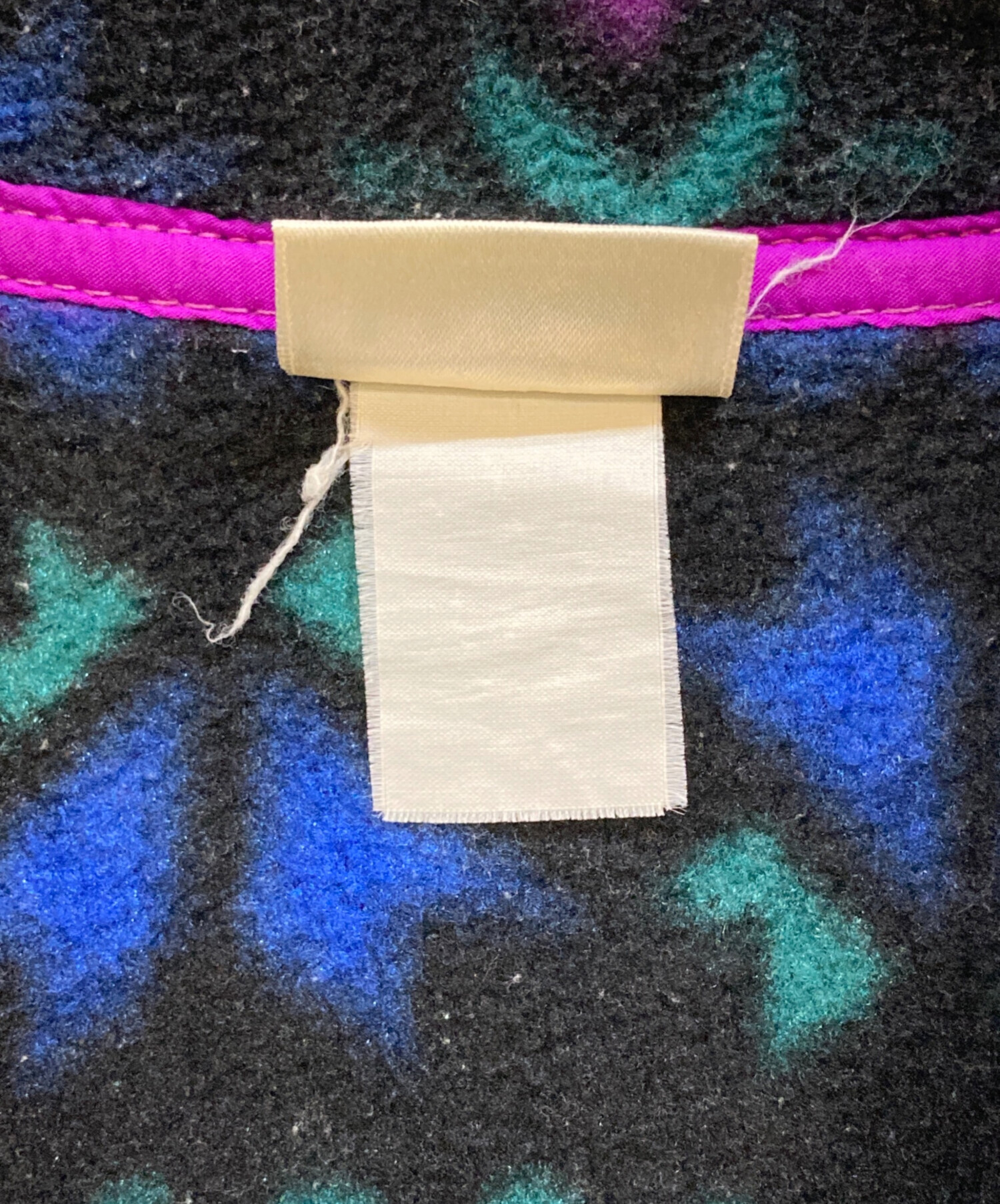 中古・古着通販】L.L.Bean (エルエルビーン) 80s 幾何学模様フリース 