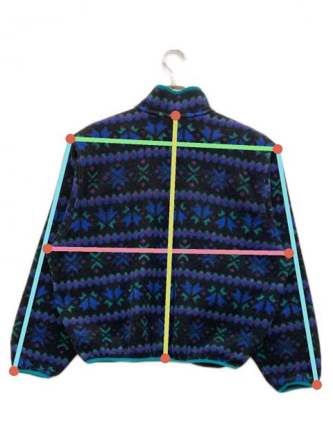 中古・古着通販】L.L.Bean (エルエルビーン) 80s 幾何学模様フリース 