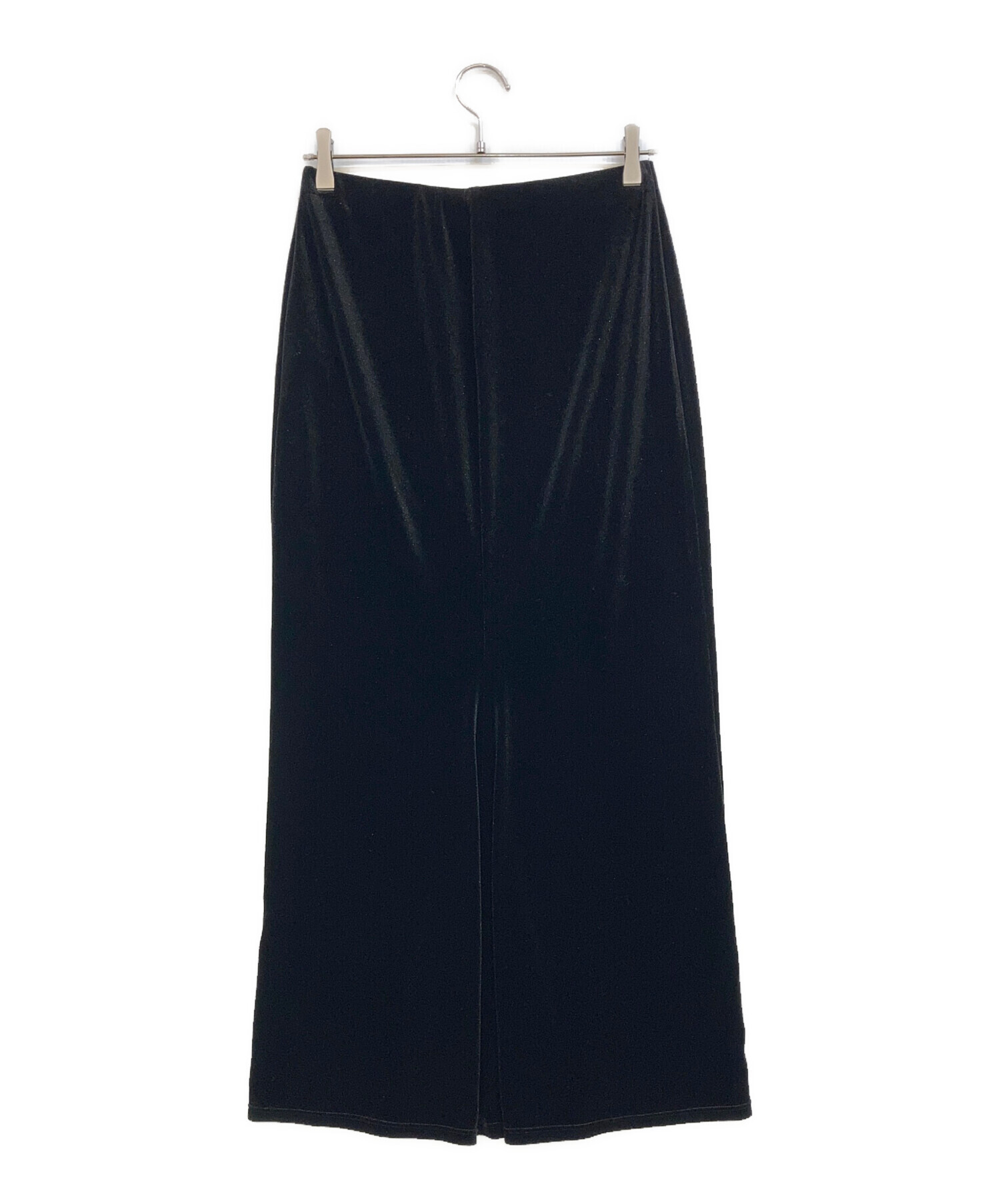 Studio スカート Doe Studio ベロアスカート Doe Studio Doe slit layered Three-dimensional スカート