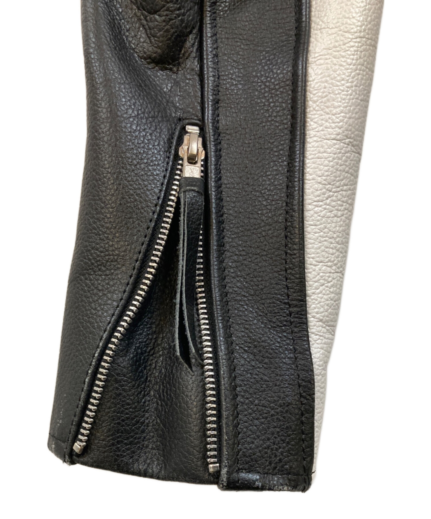 中古・古着通販】FREEDOM (フリーダム) シングルライダースジャケット