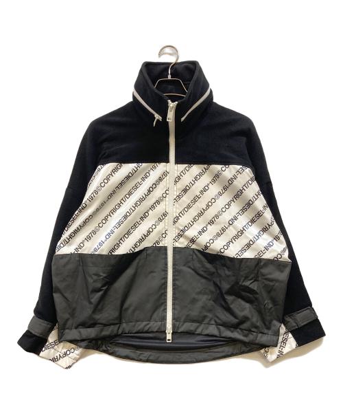中古・古着通販】DIESEL (ディーゼル) Logo Print Jacket ブラック