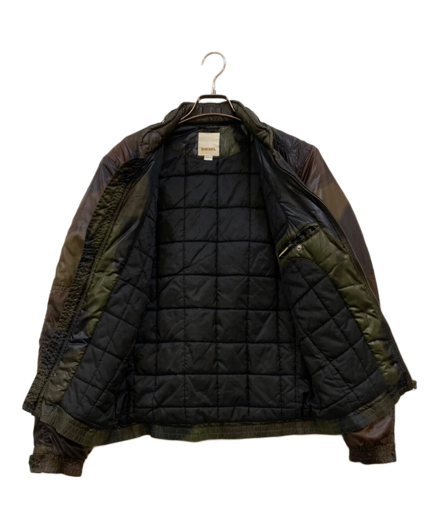 diesel 00s archive 迷彩 中綿ジャケット メンズジャケット カモフラ