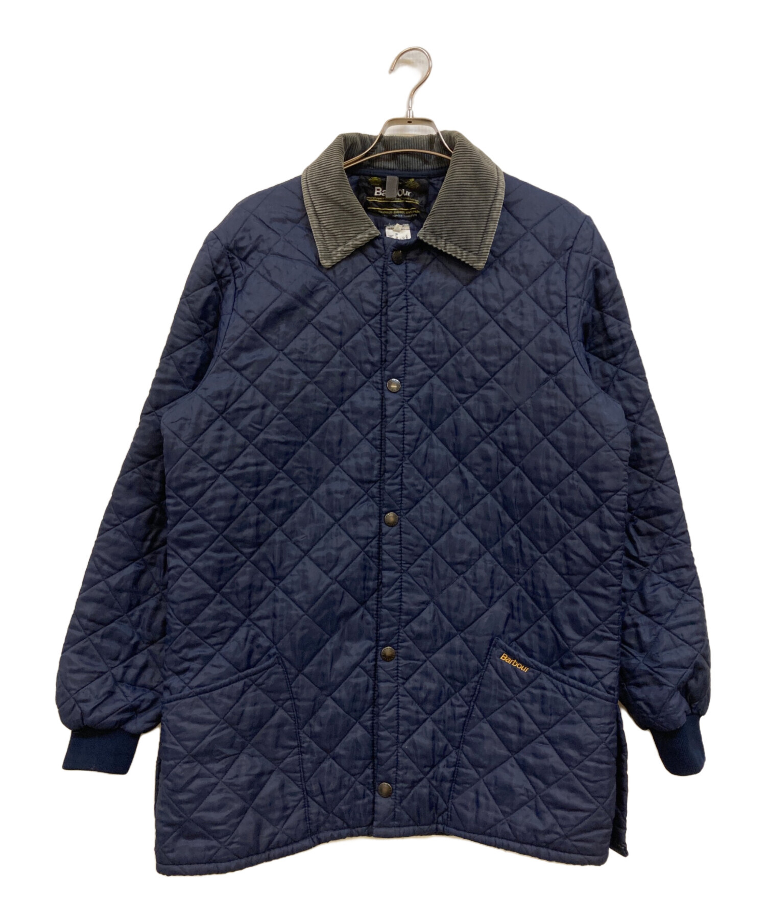 中古・古着通販】Barbour (バブアー) キルティングコート ネイビー