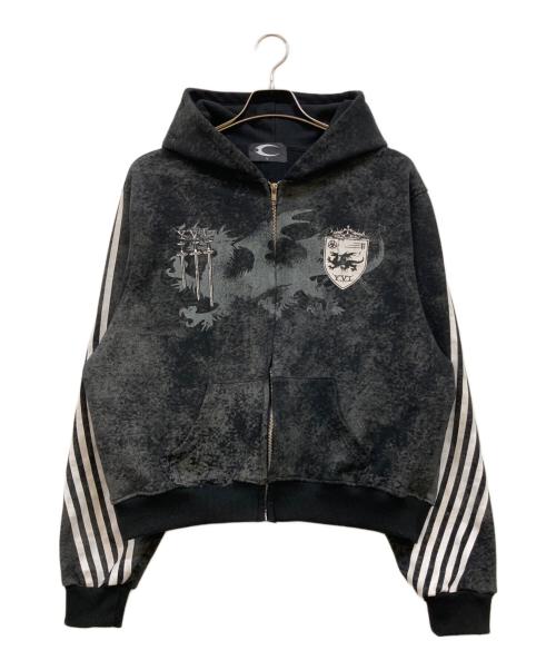 【美品】COZY WORLDWIDE コジー ジップパーカー黒 M COZY WORLD WIDE 00KIGHT CLUB ZIP HOODIE - メルカリ