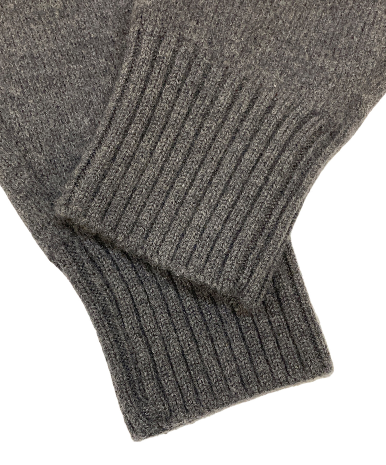 中古・古着通販】ami (アミ) ハートロゴ刺繍 クルーネック セーター