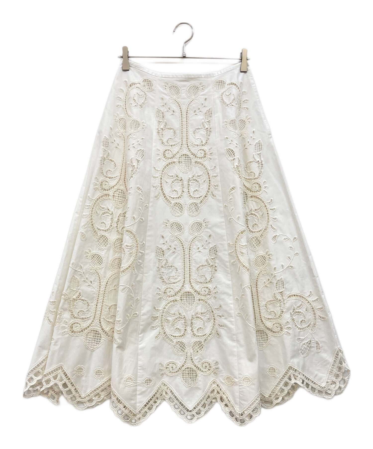 中古・古着通販】THE SHINZONE (ザ シンゾーン) EMBROIDERY LACE SKIRT