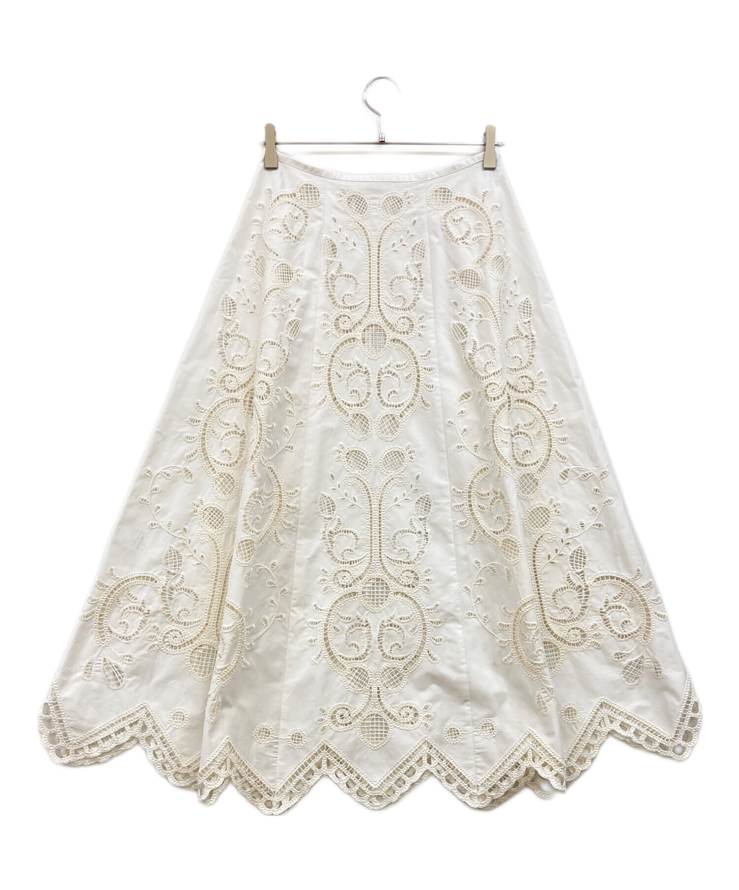 中古・古着通販】THE SHINZONE (ザ シンゾーン) EMBROIDERY LACE SKIRT
