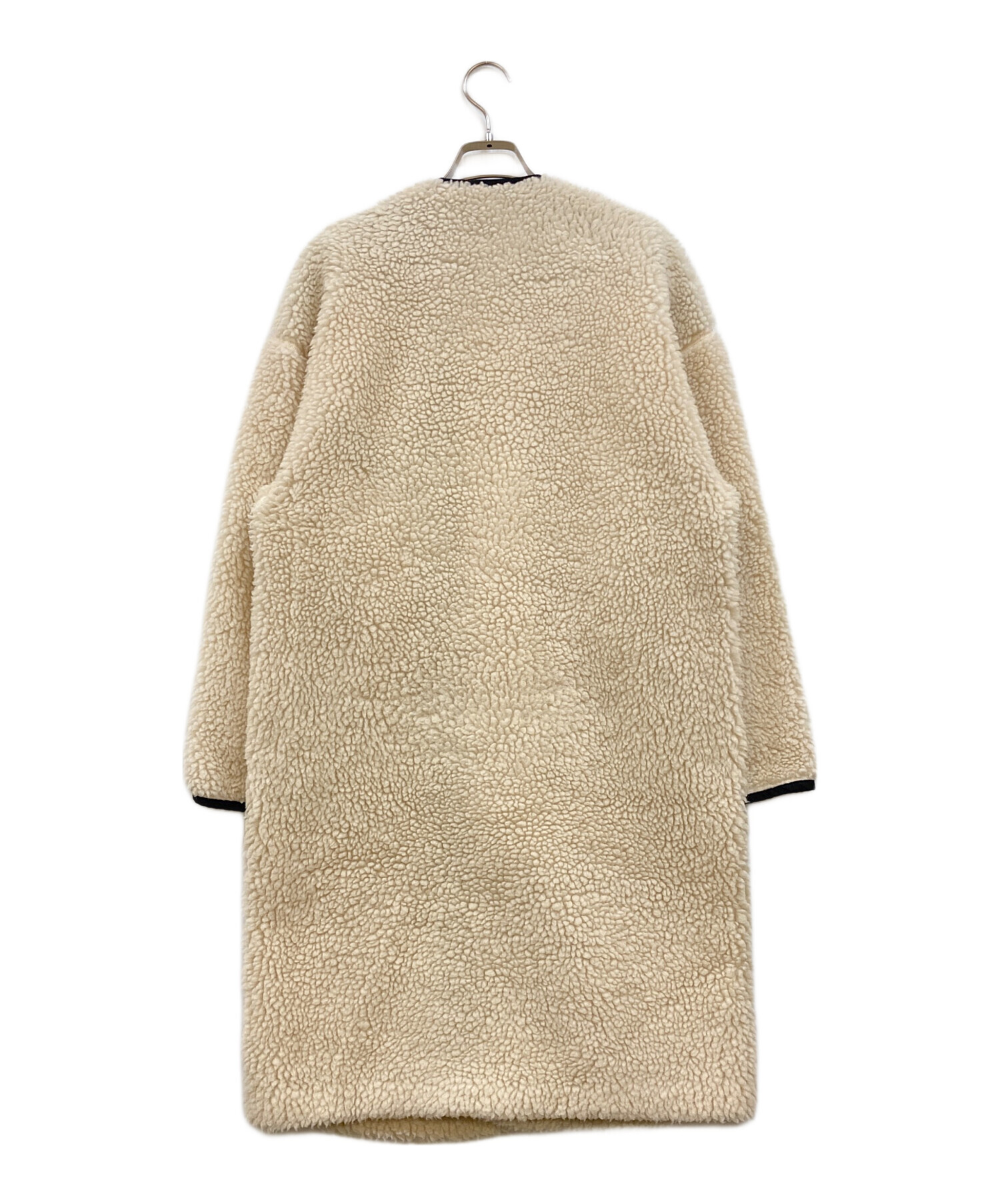 中古・古着通販】HYKE (ハイク) FAUX SHEARLING COAT アイボリー 