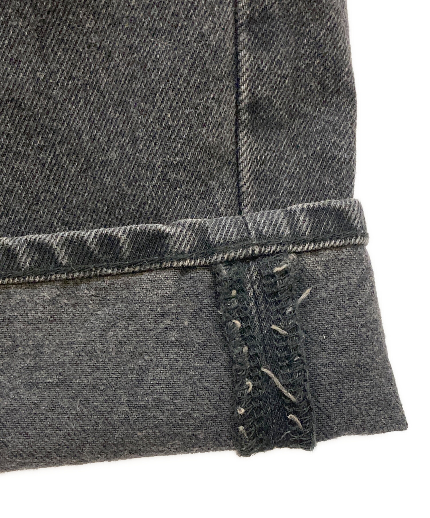 中古・古着通販】UNDERCOVER (アンダーカバー) タック加工ワイドデニム