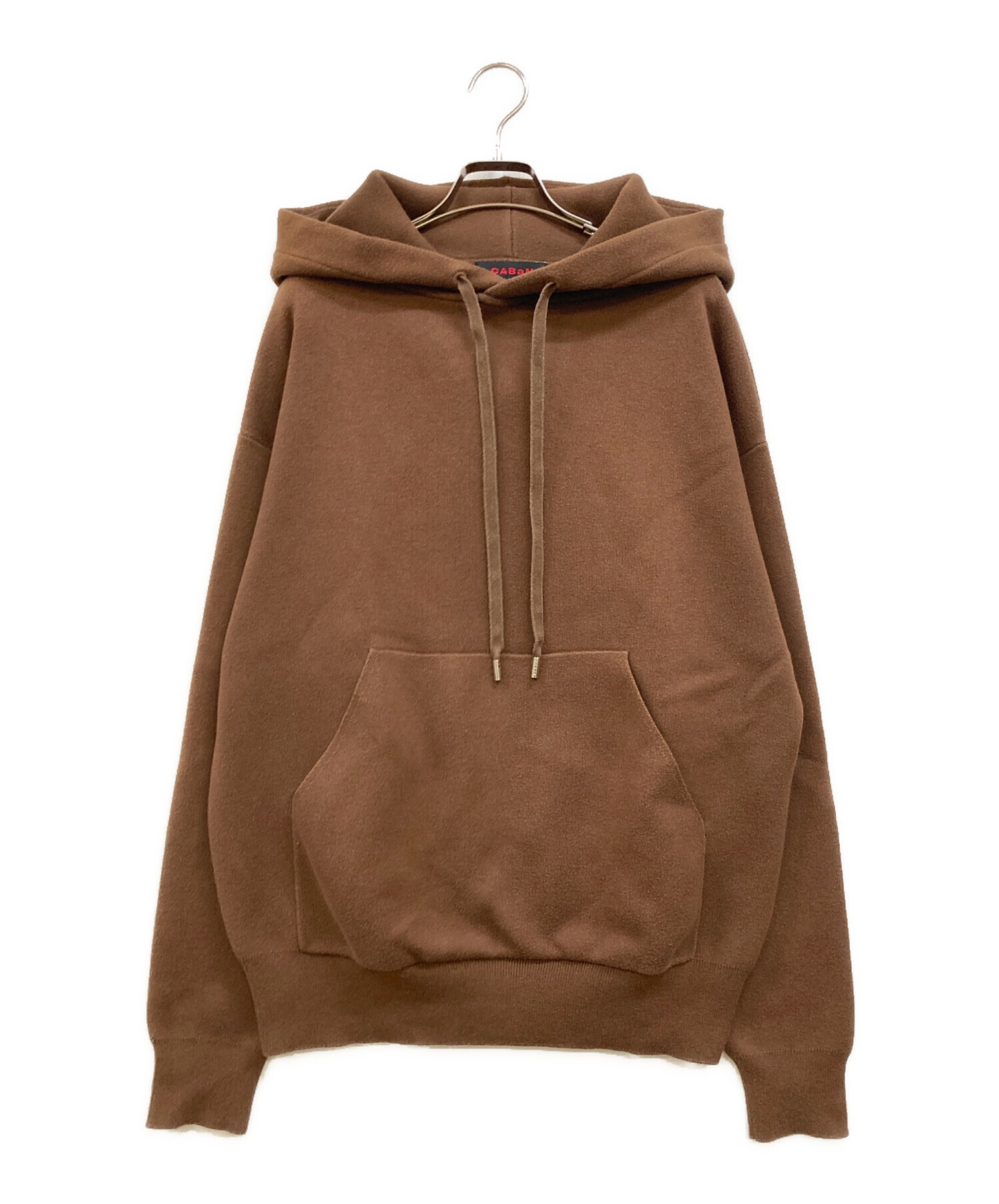中古・古着通販】CABaN (キャバン) コットンカシミヤパーカー ブラウン 