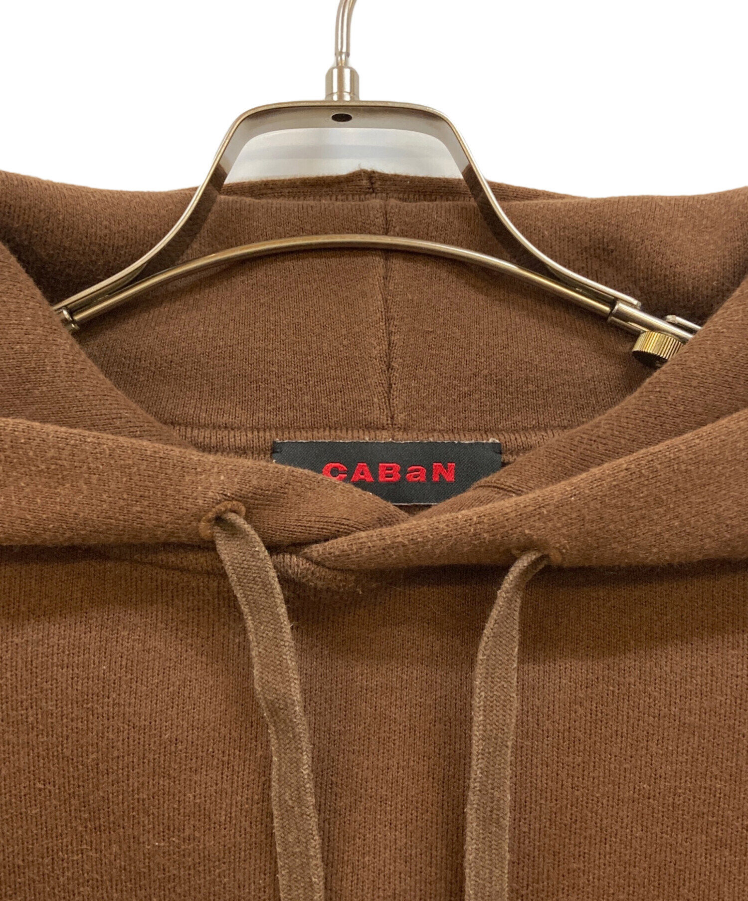 中古・古着通販】CABaN (キャバン) コットンカシミヤパーカー ブラウン 