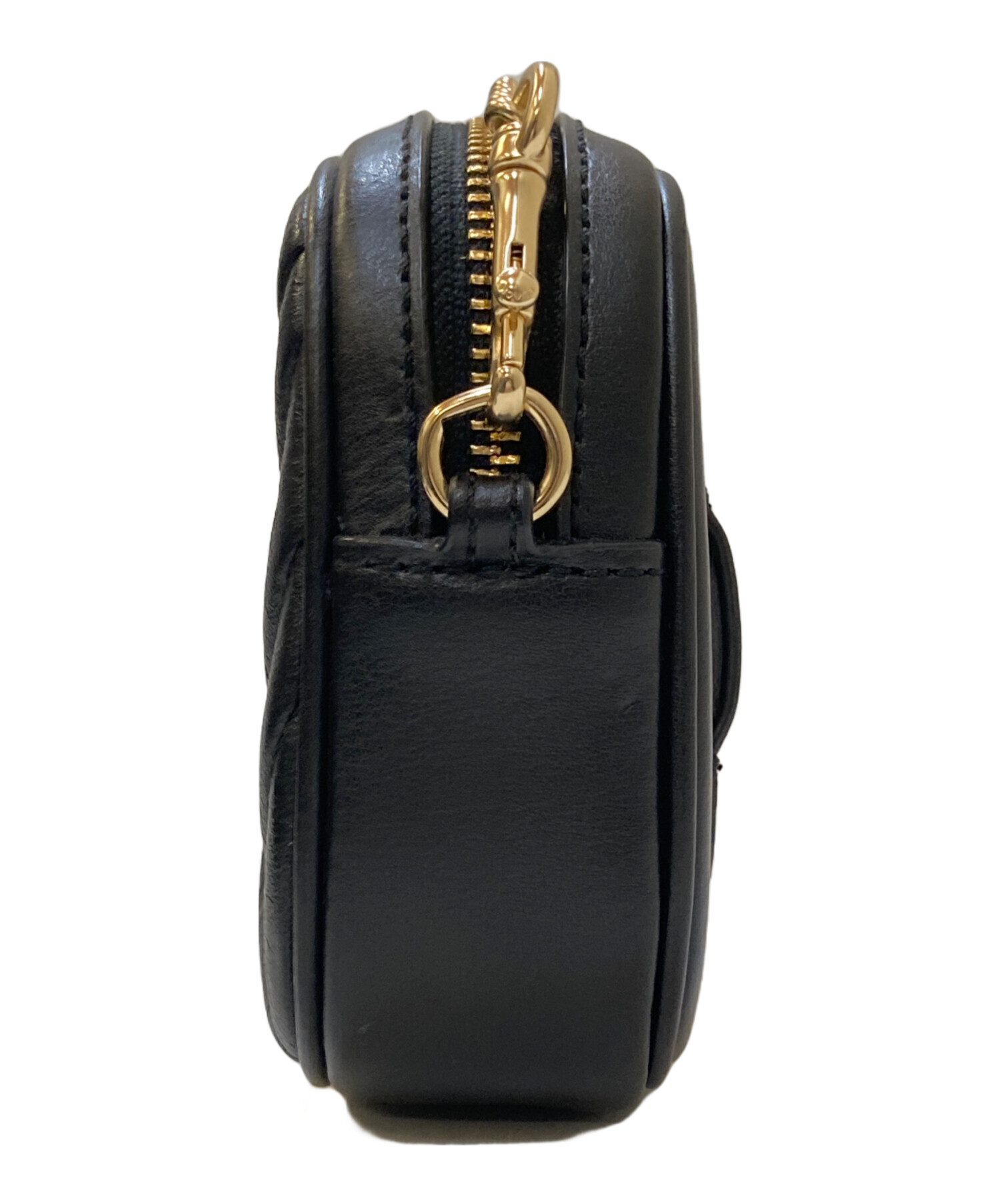 中古・古着通販】COACH (コーチ) 2WAYギャザーウエストバッグ ブラック