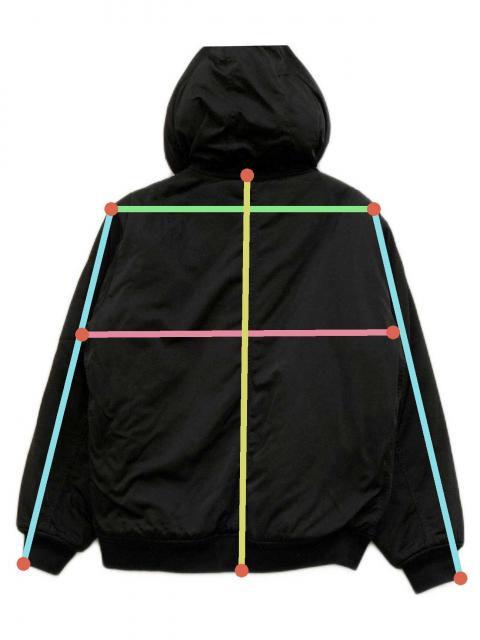 中古・古着通販】AVIREX (アヴィレックス) 中綿フーデッドジャケット