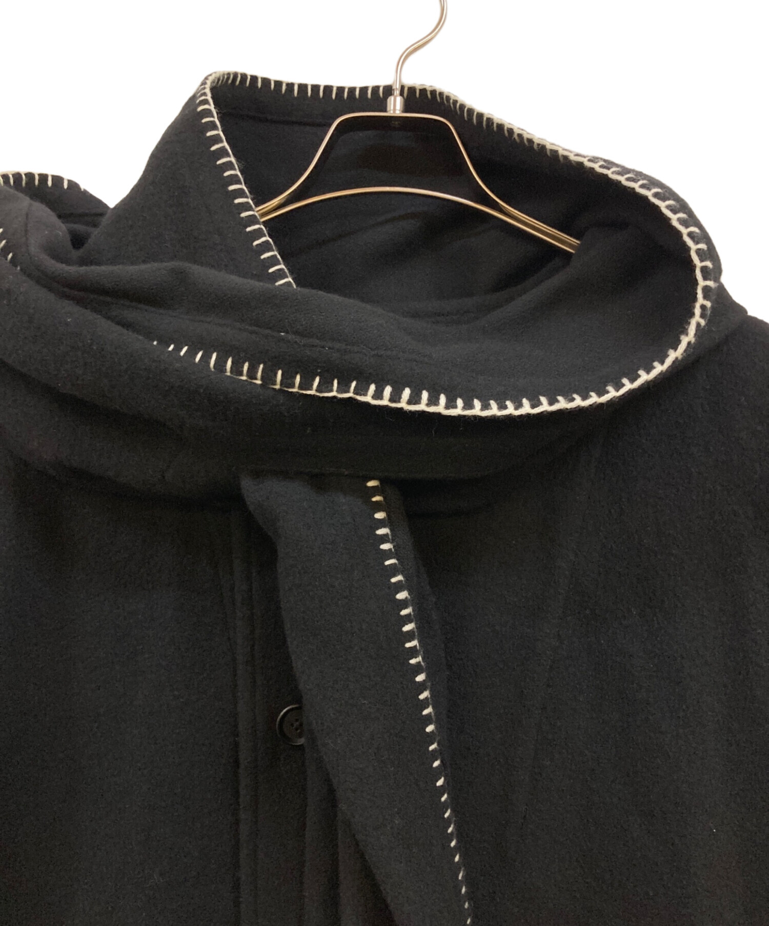 中古・古着通販】s'yte (サイト) W/TOP MOSSA STOLE COLLAR BIG