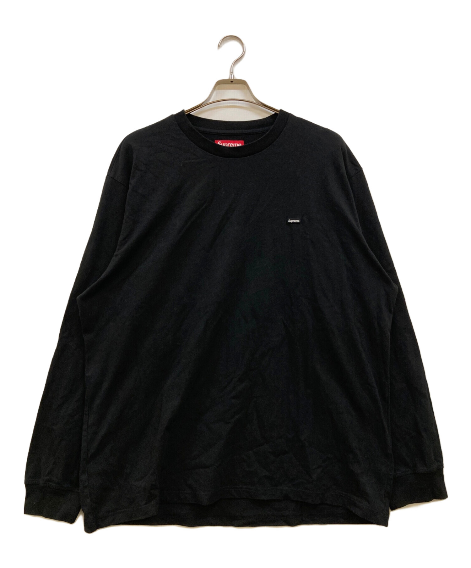 中古・古着通販】SUPREME (シュプリーム) Small Box L/S Tee ブラック 