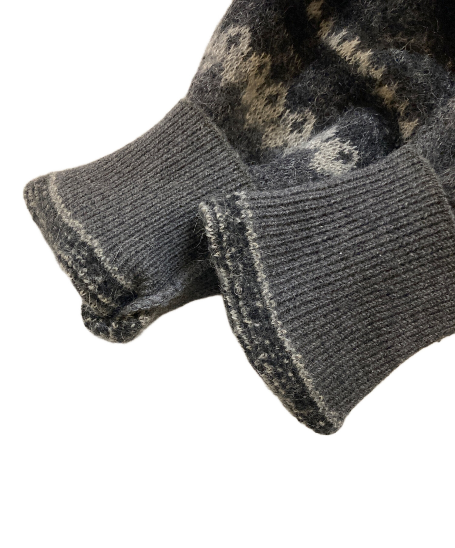 中古・古着通販】GUCCI (グッチ) 80's アルパカ混ノルディックセーター