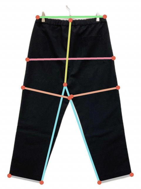 中古・古着通販】OAMC (オーエーエムシー) Drawcord Pants ブラック