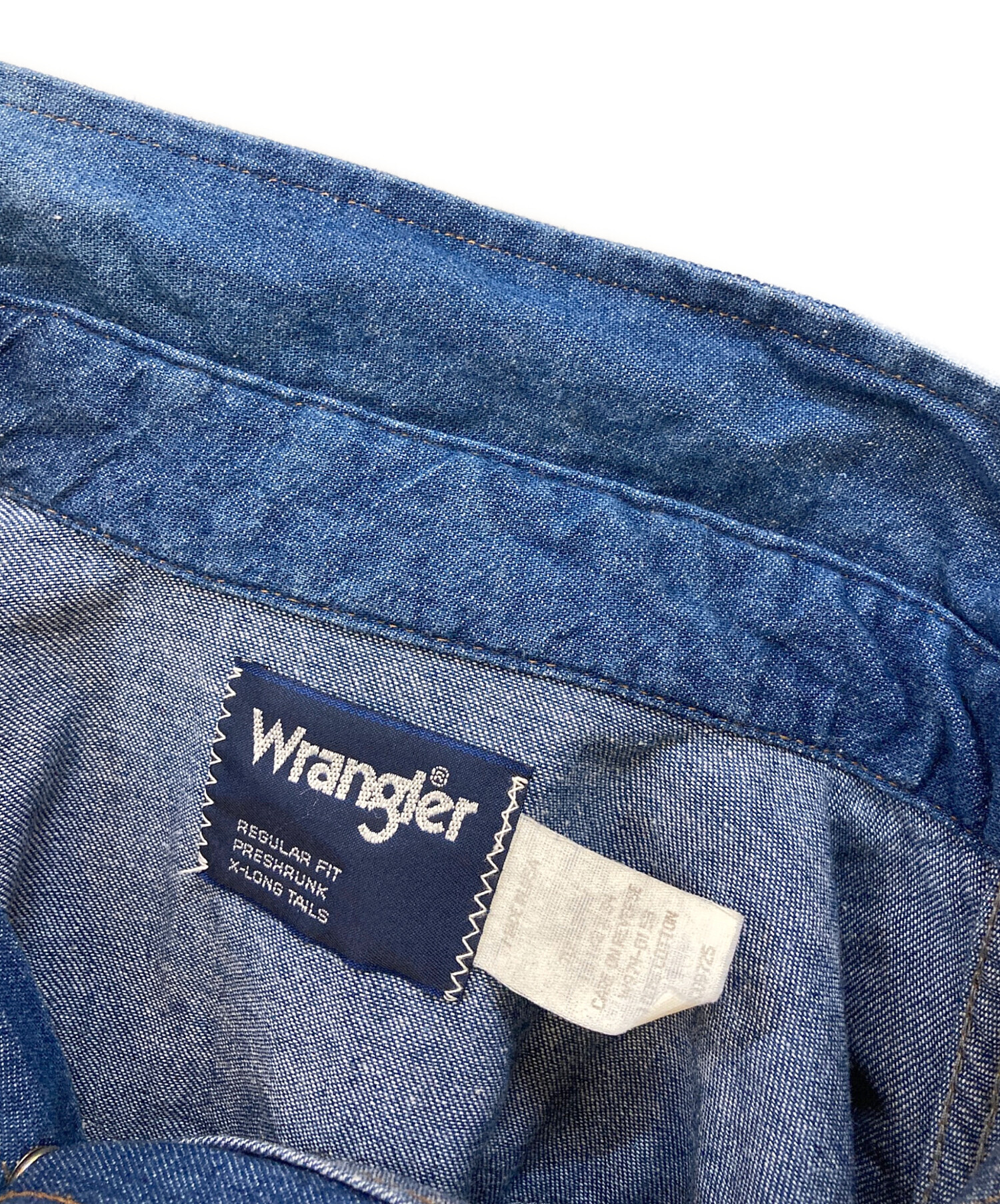 中古・古着通販】Wrangler (ラングラー) 80s~90s デニムウエスタン
