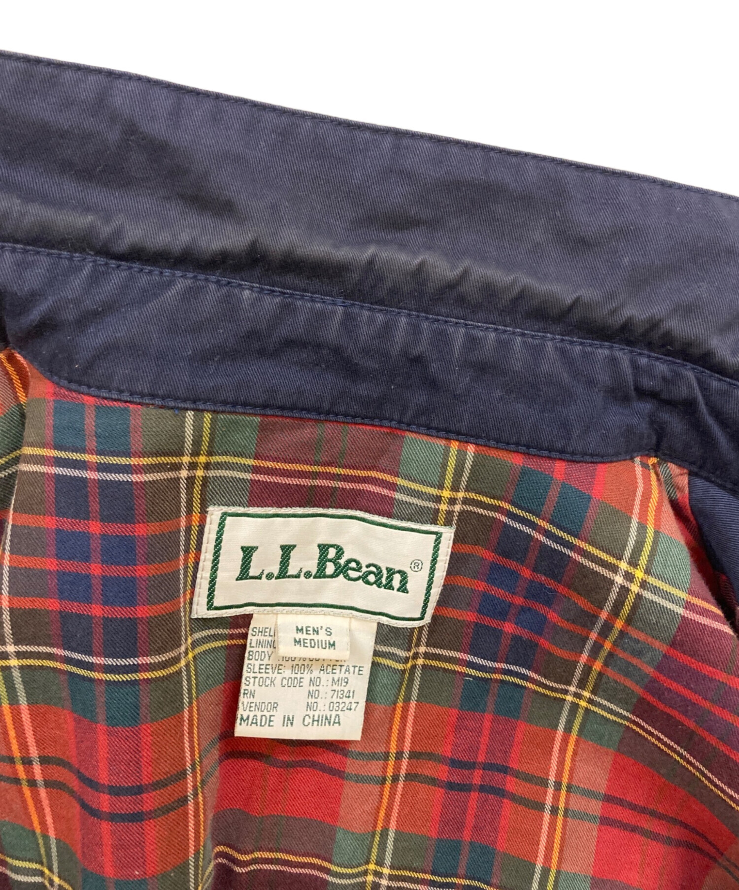 中古・古着通販】L.L.Bean (エルエルビーン) 90's 筆記体ロゴ刺繍