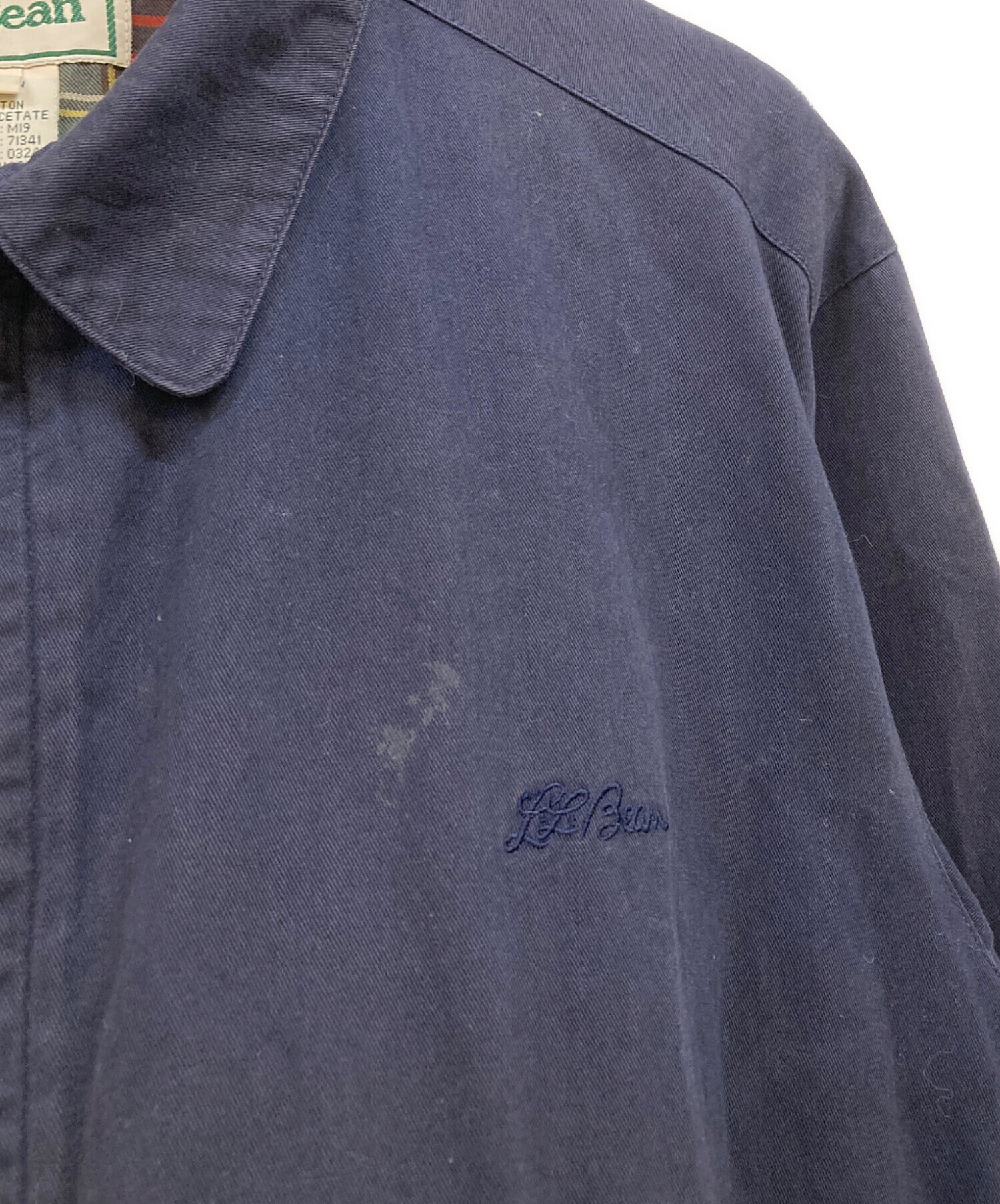 た*ぬ様 レアモデル 90s エルエルビーン スウィングトップ トリズラー 裏チ l.l.bean llbean エルエルビーン ドリズラージャケット L/スイング
