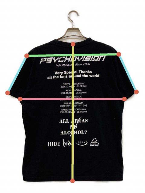 中古・古着通販】PSYCHO VISION (サイコビジョン) ツアーTシャツ