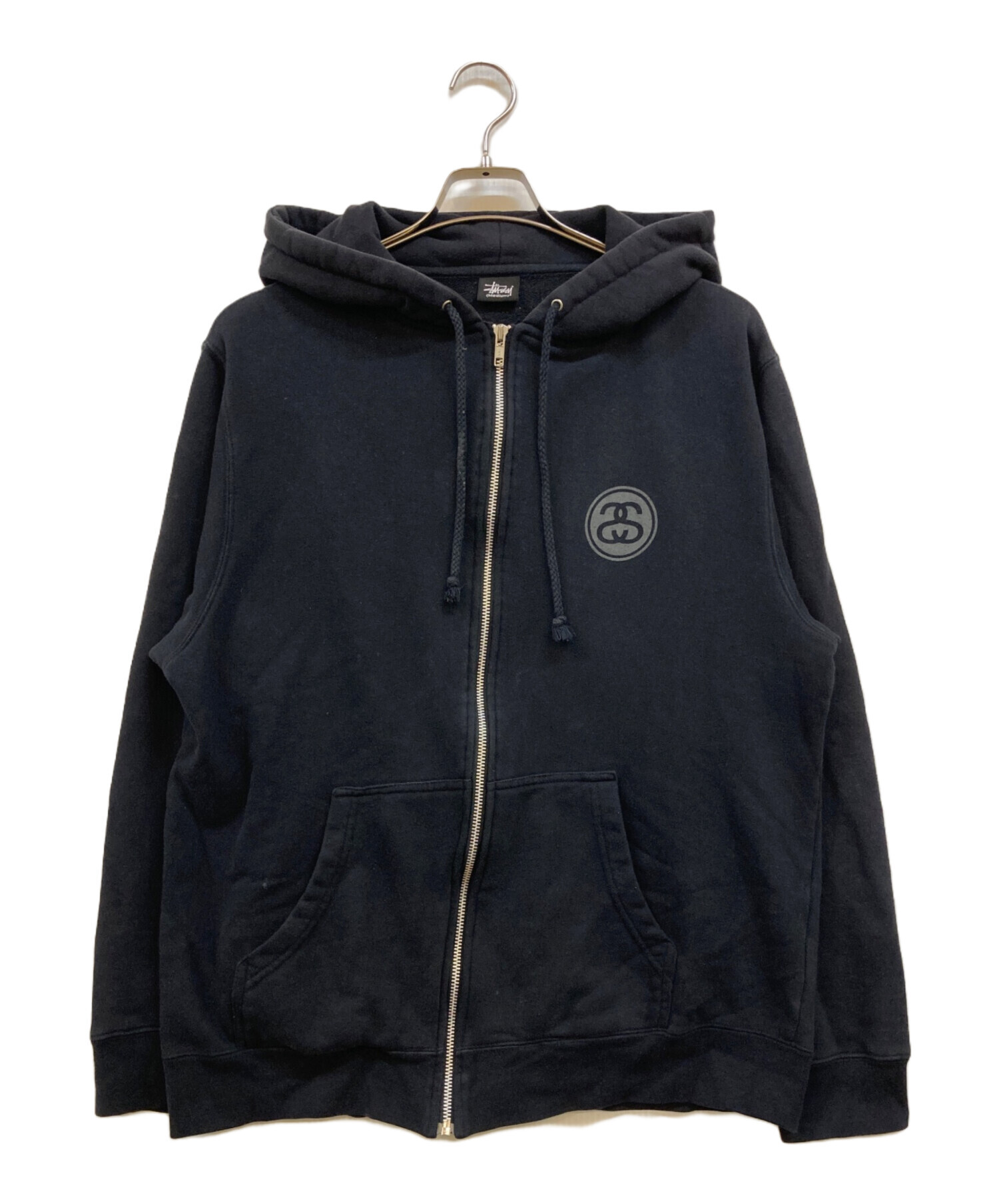 中古・古着通販】stussy (ステューシー) スカルバックプリントジップ 