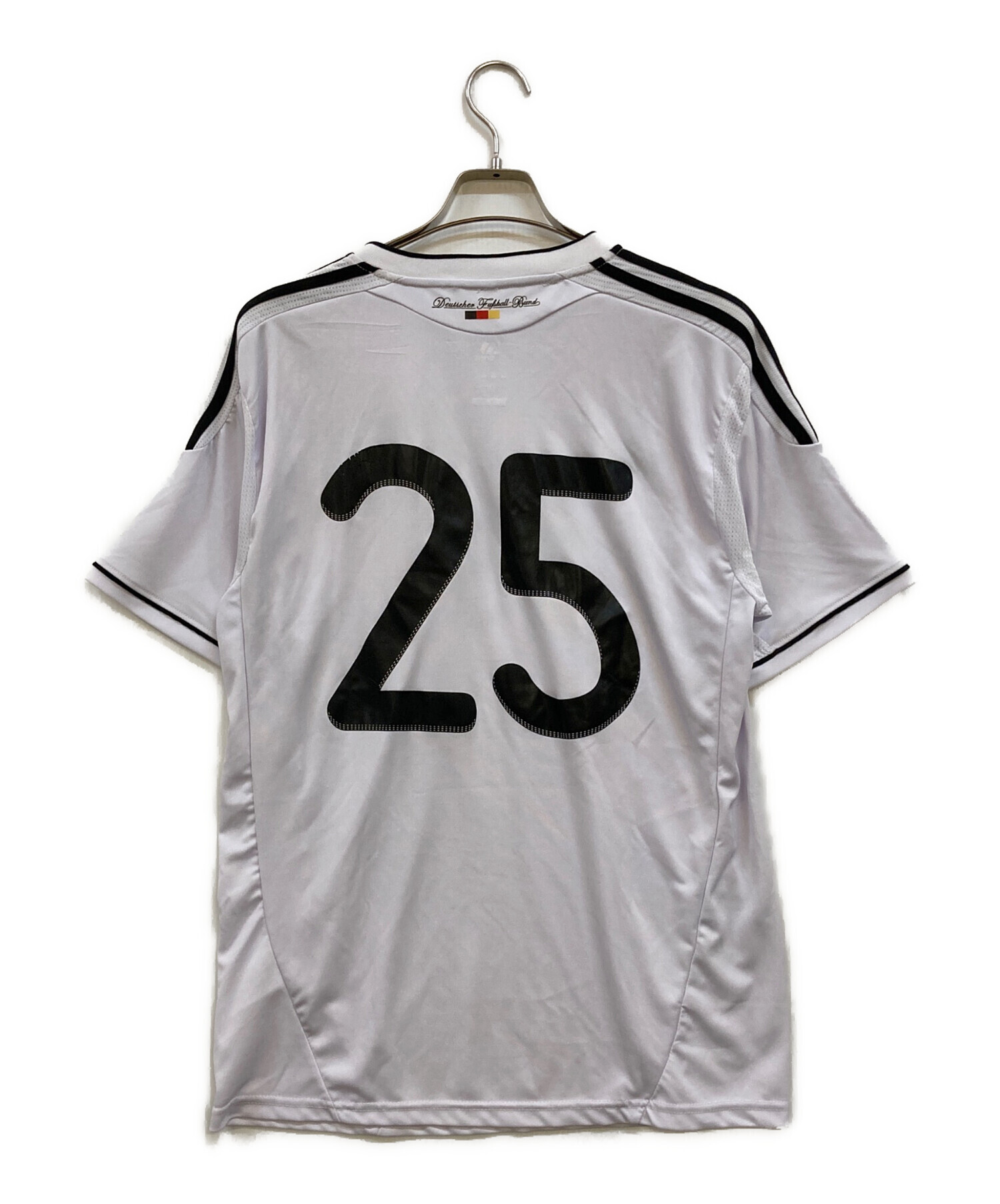 中古・古着通販】adidas (アディダス) ゲームシャツ ホワイト サイズ