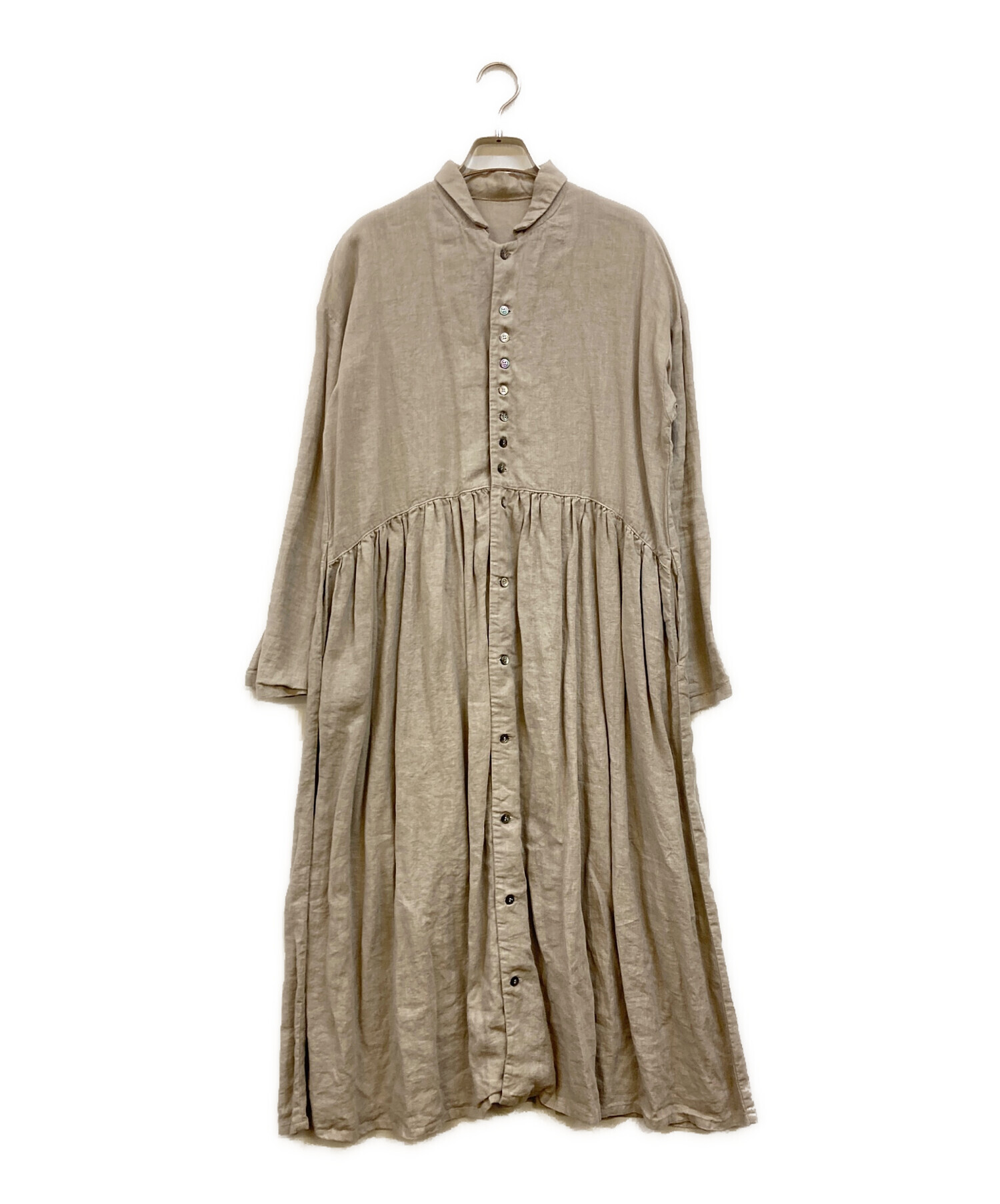 中古・古着通販】nest Robe (ネストローブ) リネンシャツワンピース