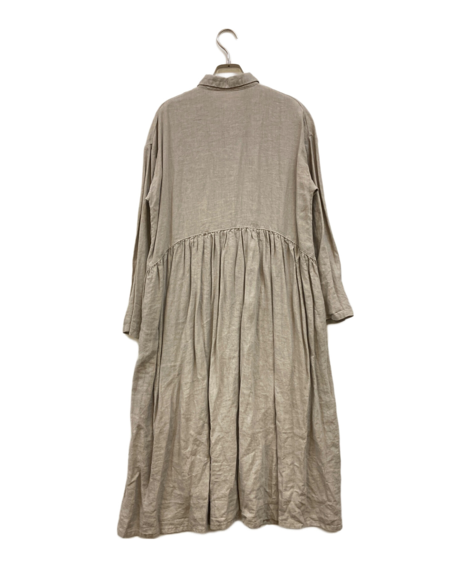 中古・古着通販】nest Robe (ネストローブ) リネンシャツワンピース