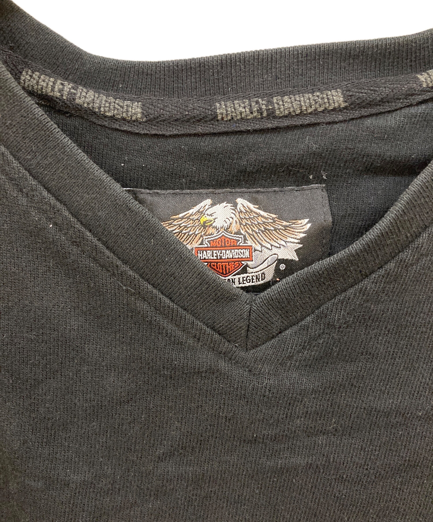 中古・古着通販】HARLEY-DAVIDSON (ハーレーダビッドソン) Vネック