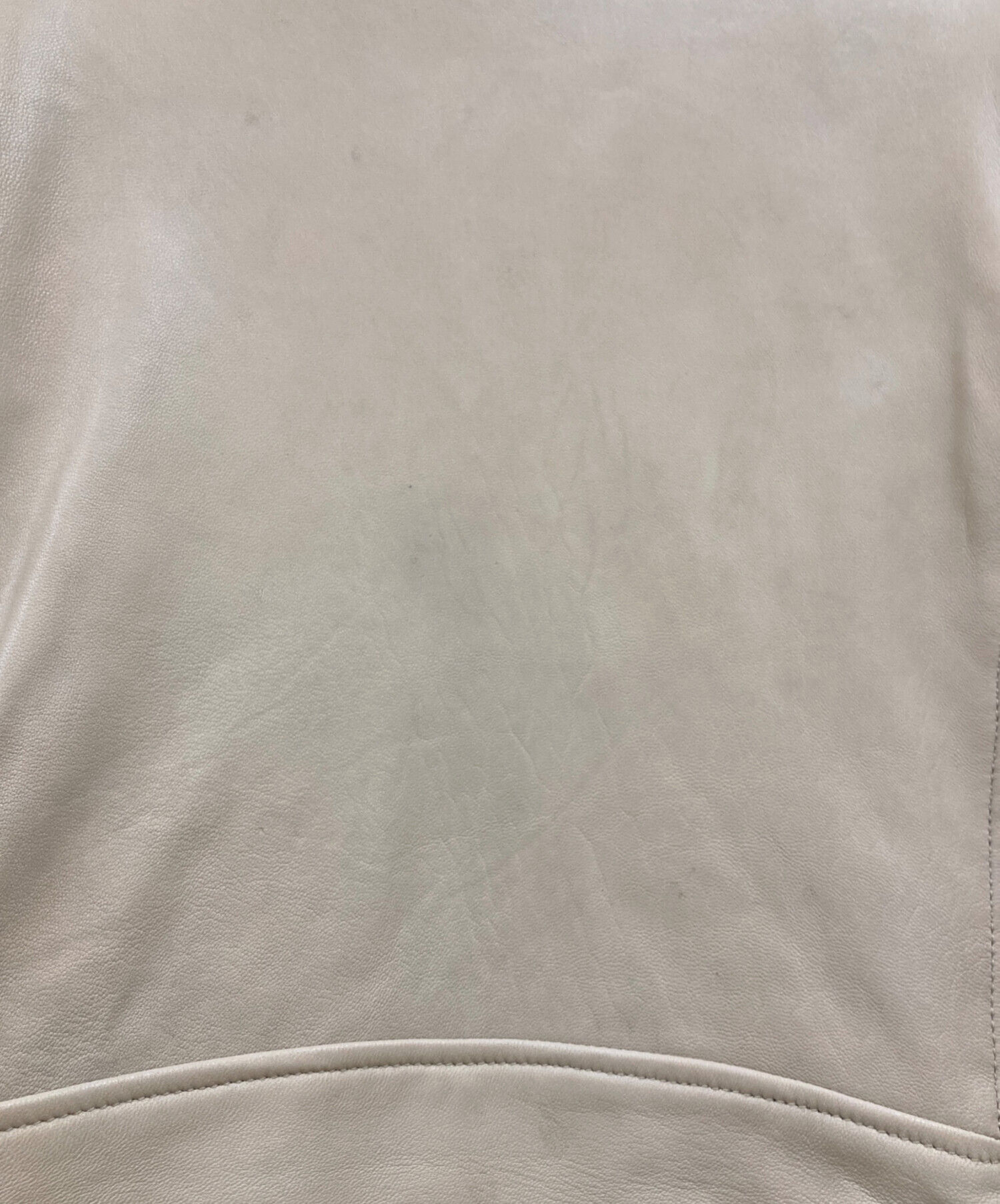 中古・古着通販】HARUF (ハルフ) ダブルライダース ラムレザー