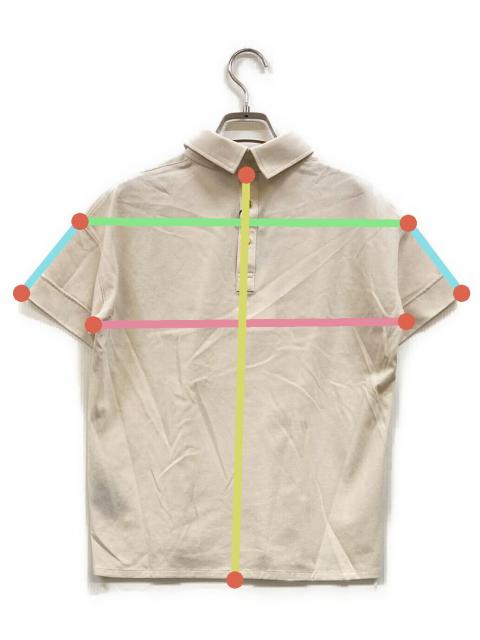 最終値下げ THE RERACS 23SS バックボタンポロシャツ タグ付き 中古・古着通販】THE RERACS (ザ リラクス) バックボタンポロシャツ