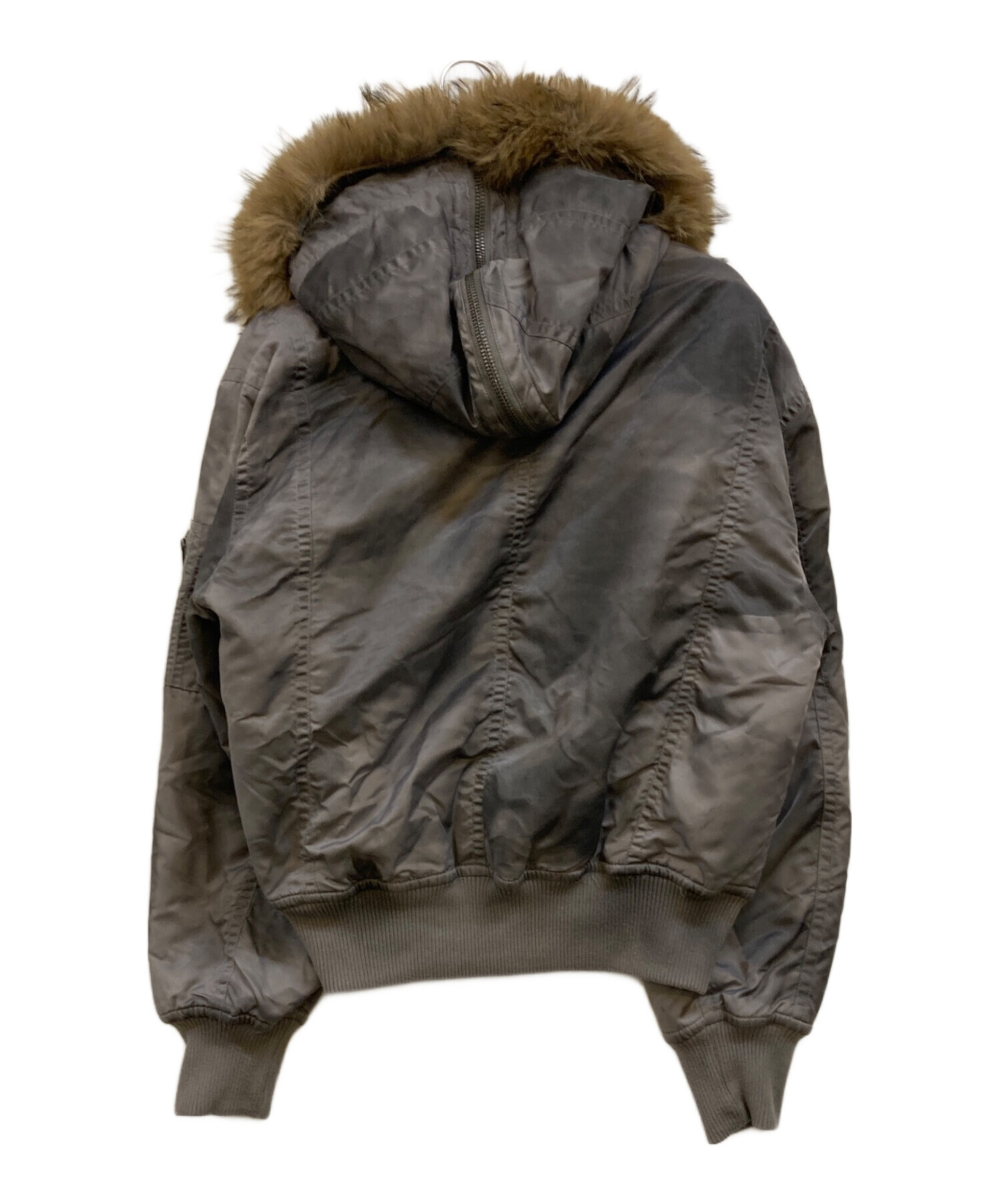 N2b アウター ファージャケット ANDER HUNK アンダーハンク Faded N2B Flight Jacket / フェードN2Bフライトジャケット（ブルゾン