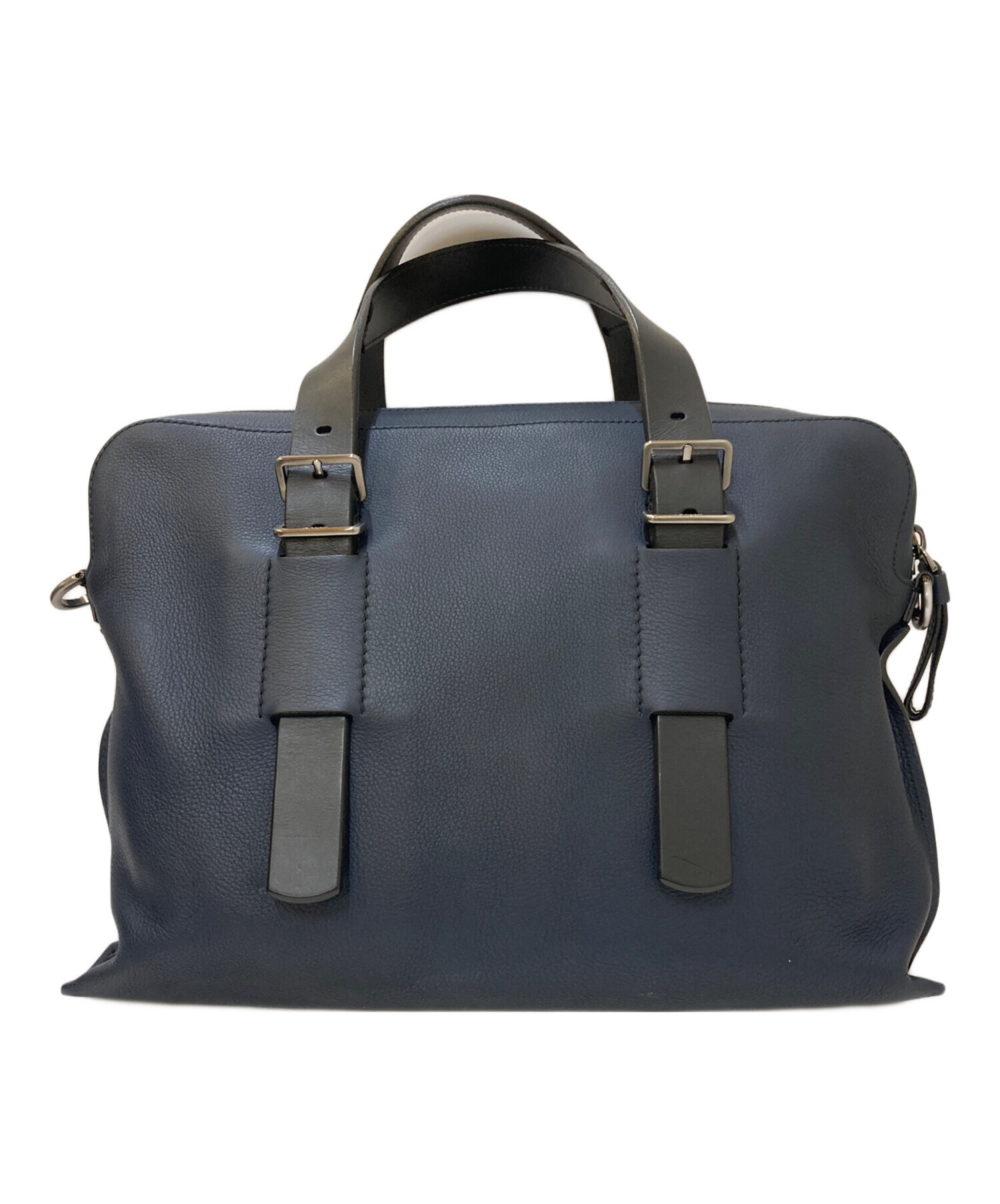 BALLY ブリーフバッグ 中古・古着通販】BALLY (バリー) BALZACO/2WAYビジネスバッグ ブラック