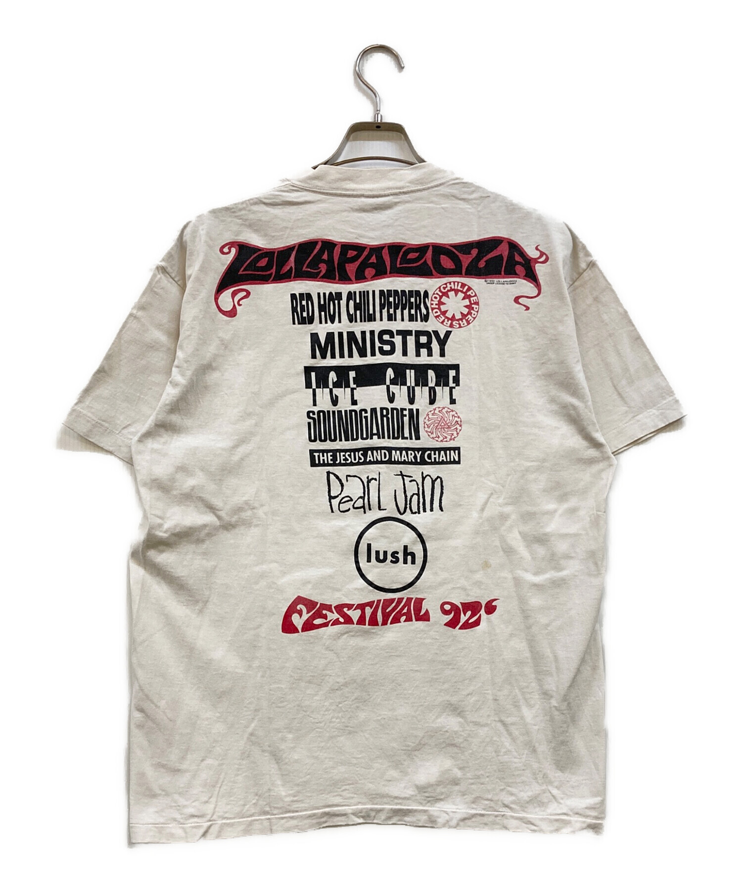 LOLLAPALOOZ 92年 ANVIL製 中古・古着通販】anvil (アンヴィル) 90's lollapalooza プリントT