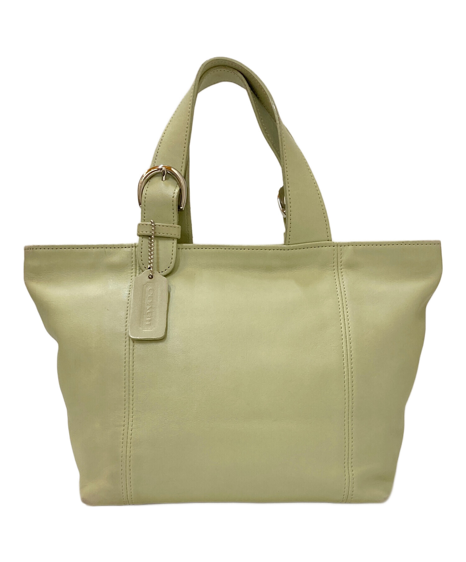 オールドコーチ レザートートバッグ old coach 中古・古着通販】OLD COACH (オールドコーチ) レザートートバッグ