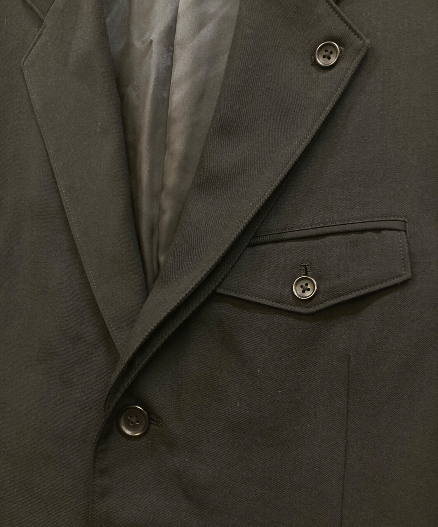 ヨウジヤマモトプールオム　左二重ラペル3BJK yohji yamamoto - pour homme 左二重ラペル3BJK / HJ-J27-100 | ALUBUS