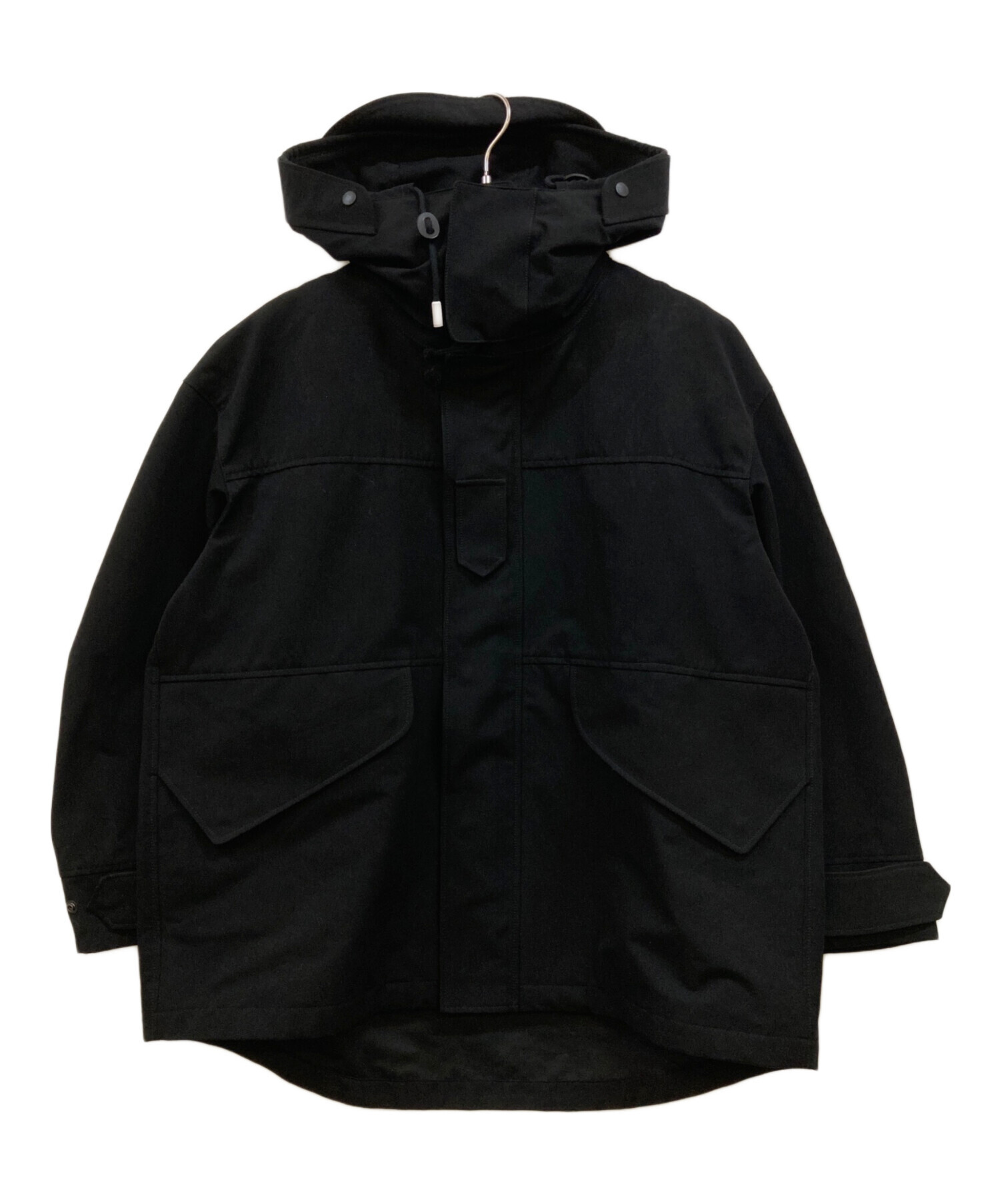 中古・古着通販】THE RERACS (ザ リラクス) フードブルゾン ブラック