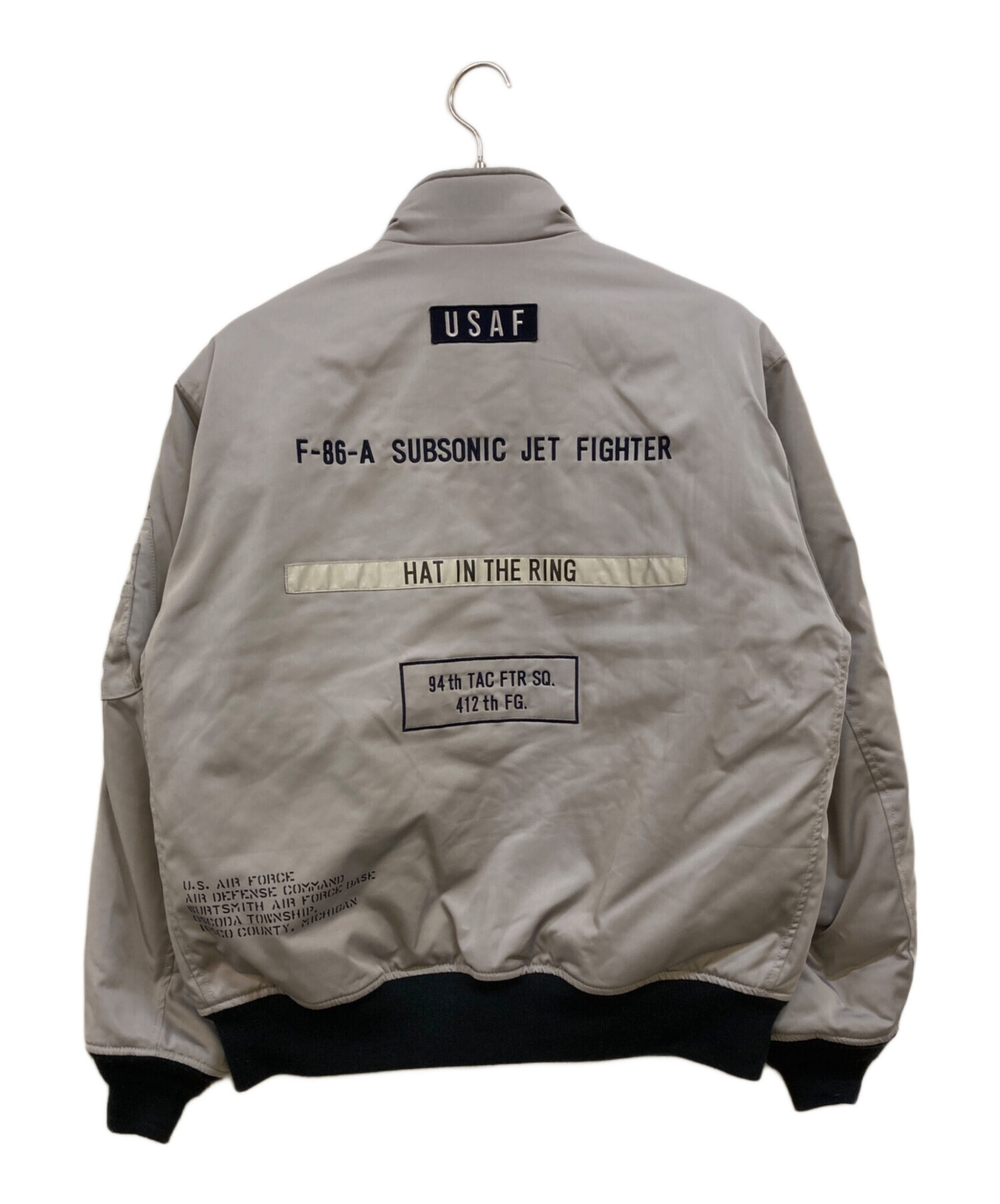 中古・古着通販】AVIREX (アヴィレックス) ステンシルジャケット 中古・古着通販】AVIREX (アヴィレックス) ステンシルジャケット