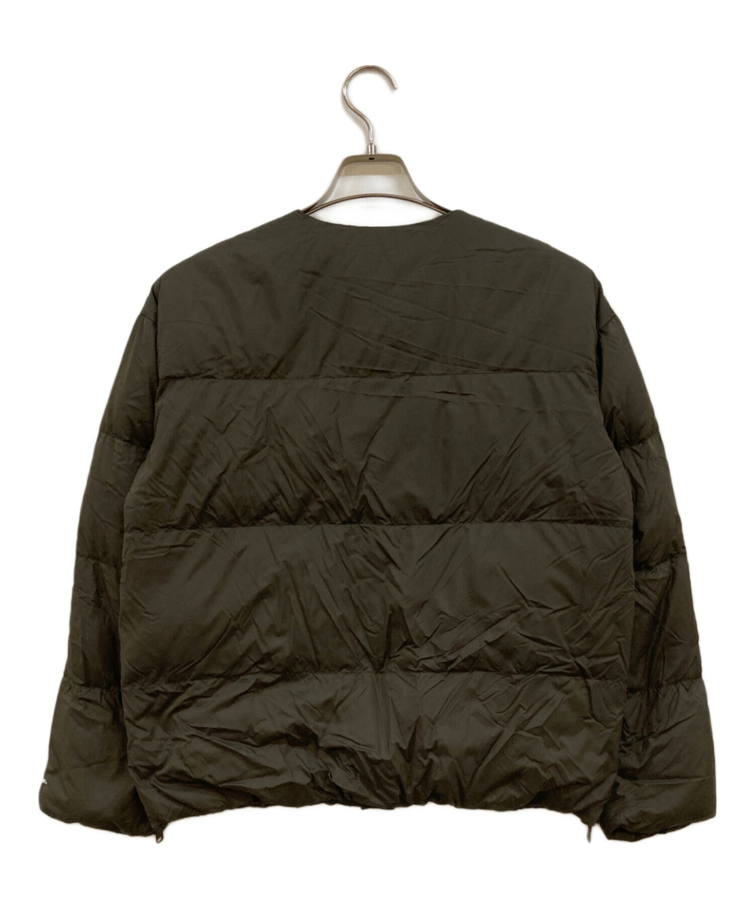 中古・古着通販】Gymphlex (ジムフレックス) ノーカラーダウン 