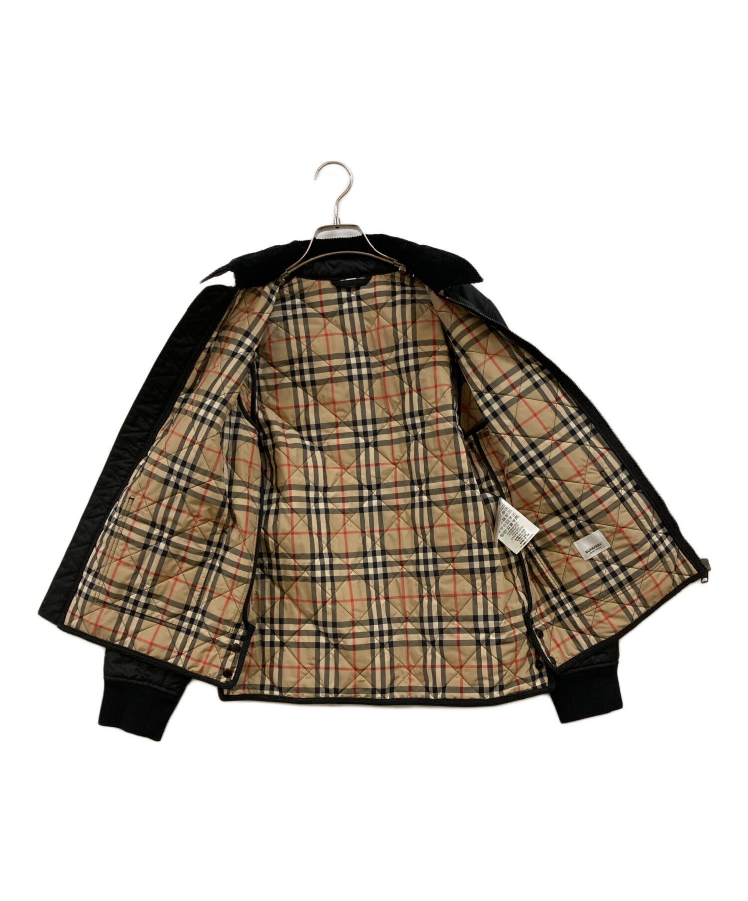 Burberryバーバリーノバチェックキルティングジャケットブルゾン 
