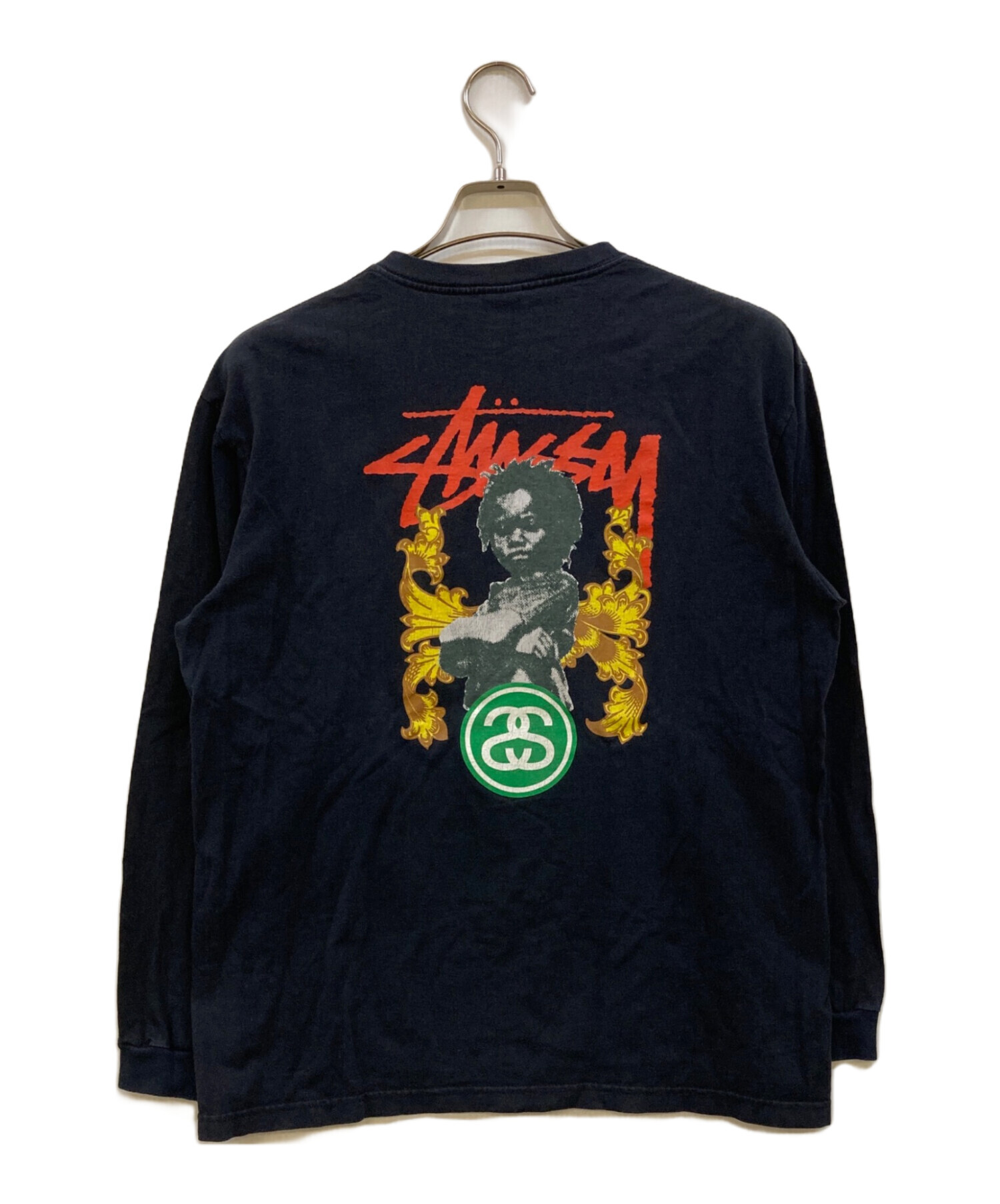 stussy フェイド紺色 ロンT 子ども 【公式通販】