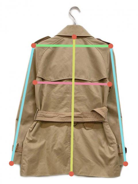 中古・古着通販】COACH (コーチ) ソリッドショートトレンチコート