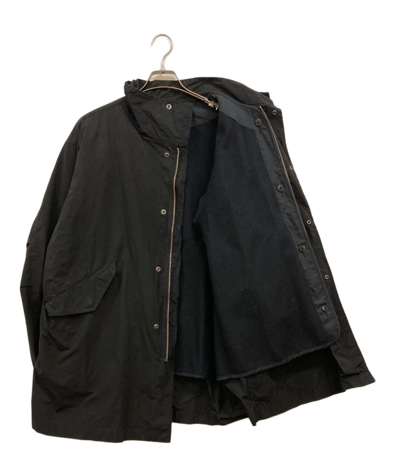中古・古着通販】ATON (エイトン) AIR WEATHER SHORT MODS COAT