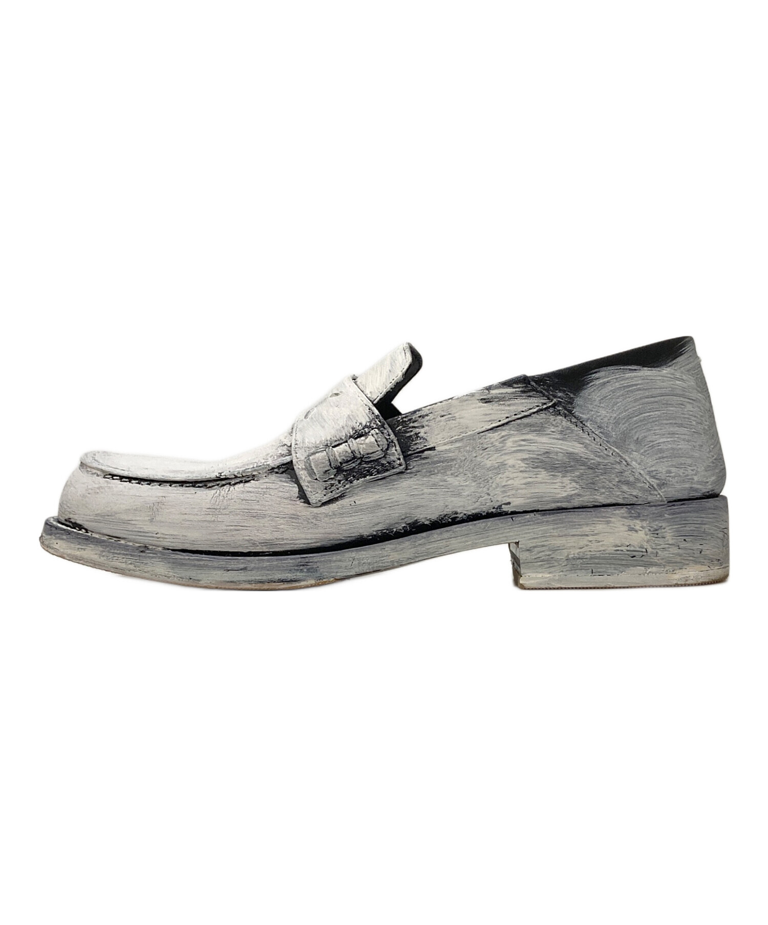 maison Margiela20SSエアバッグローファーグレー MAISON MARGIELA(メゾンマルジェラ) 20SS Painted Airbag Tabi 20SS
