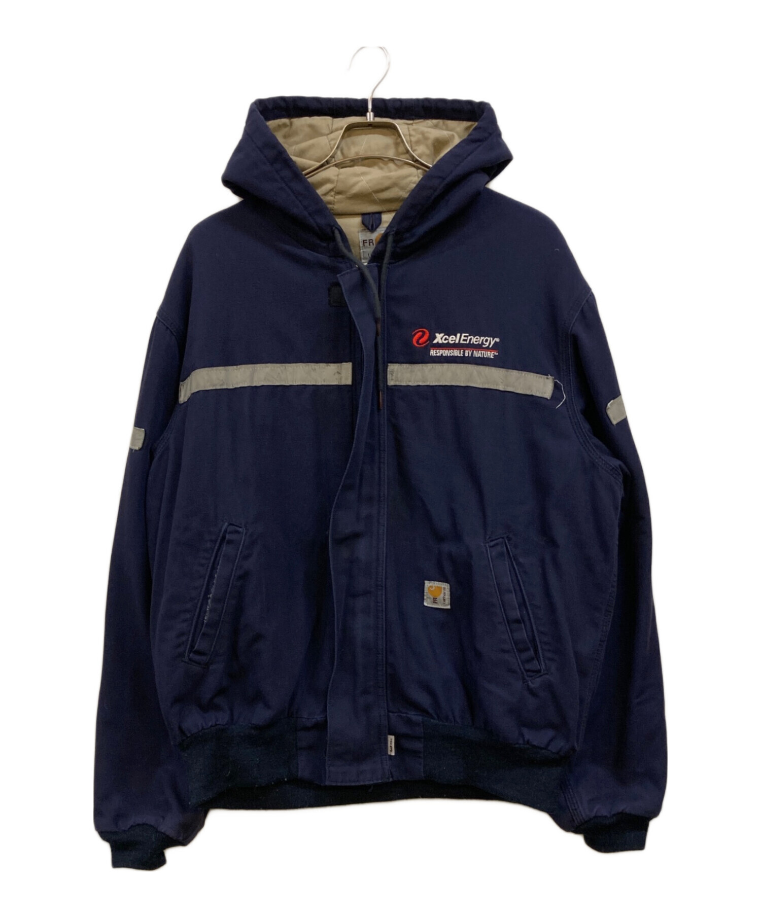 Carhartt アクティブジャケット　ネイビー　80s 80s Carhartt アクティブジャケット カーハート デニム地 ワーク