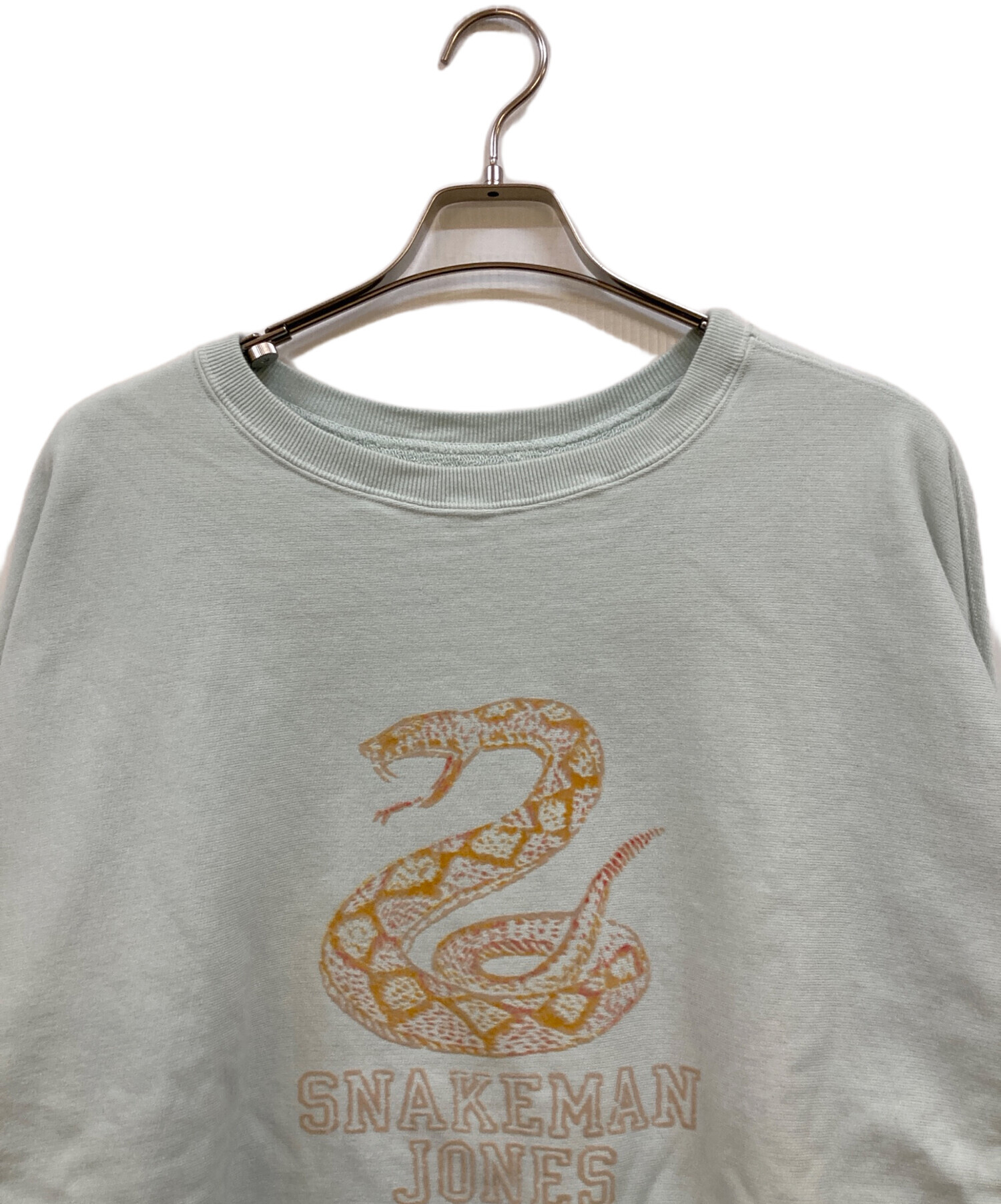 中古・古着通販】BOWWOW (バウワウ) SNAKEMAN JONES SWEATSHIRT ブルー 