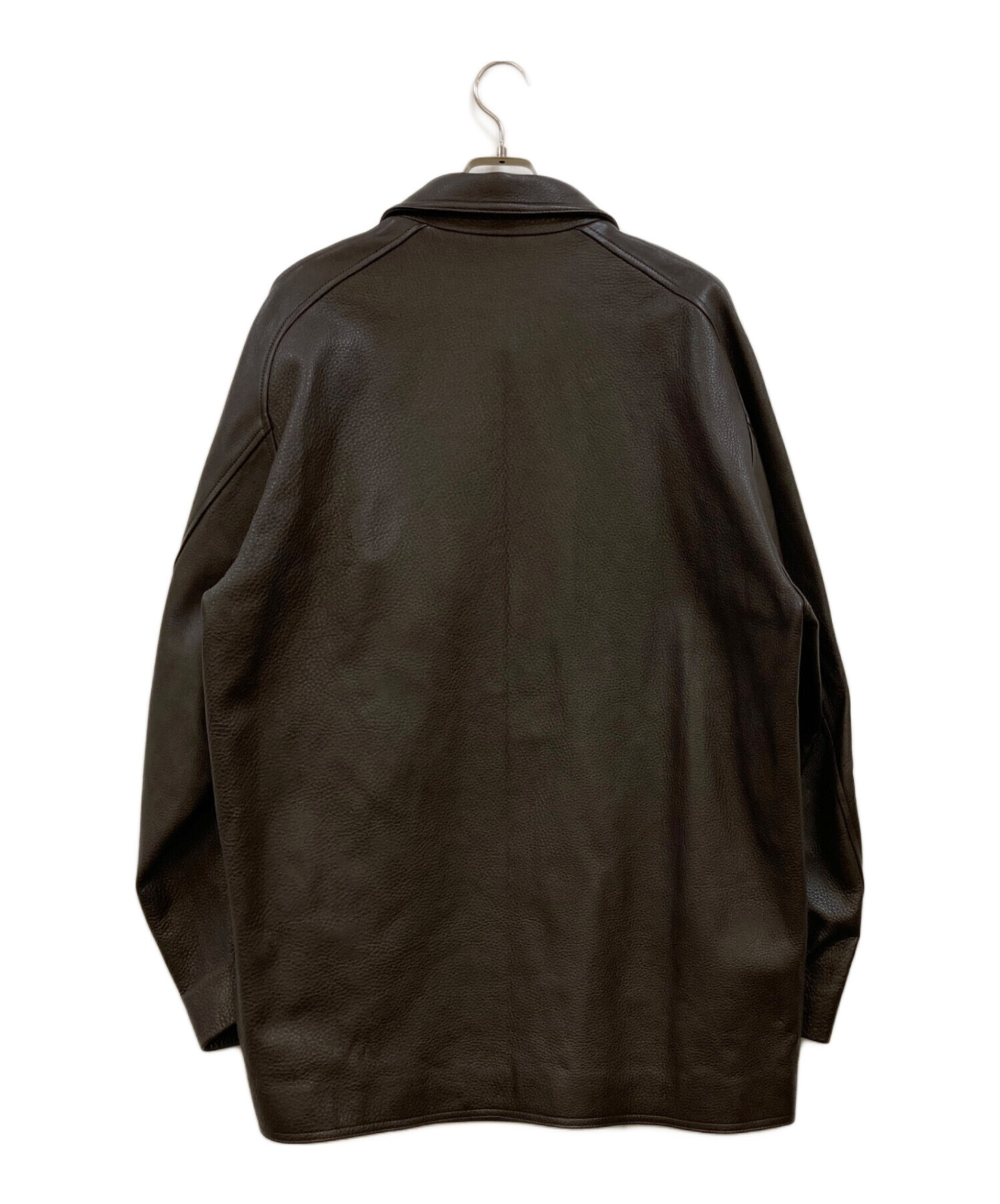 Needles Double Breasted Car Coat レザー NEEDLES | DOUBLE BREASTED CAR COAT