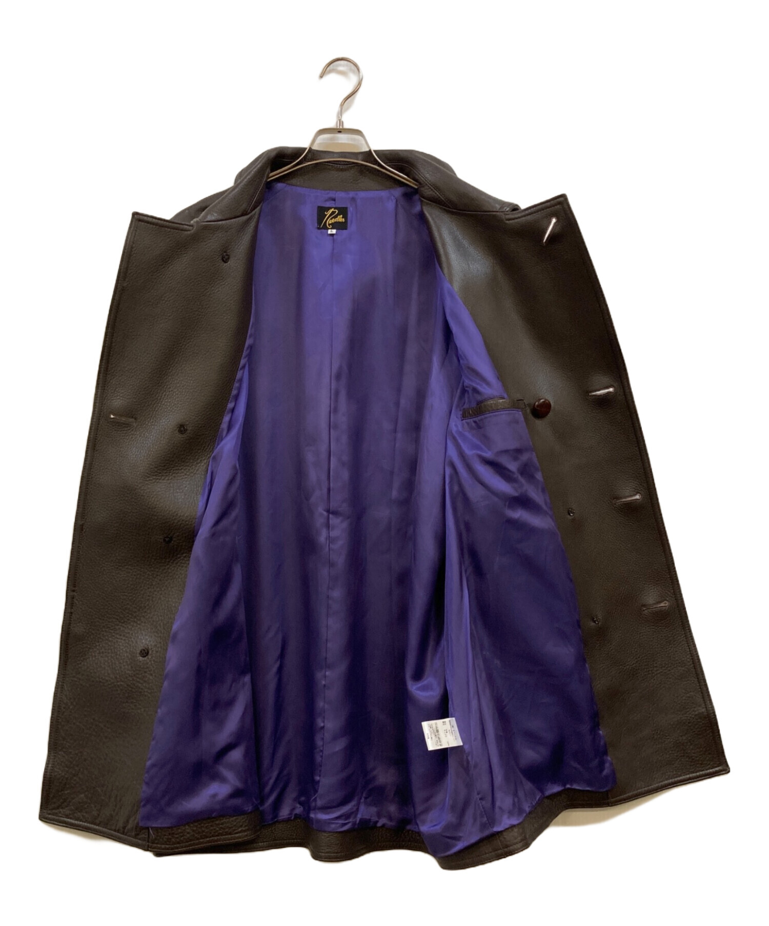 Needles Double Breasted Car Coat レザー レザージャケットを要チェック - 4 / スタッフブログ - ARKnets 公式通販