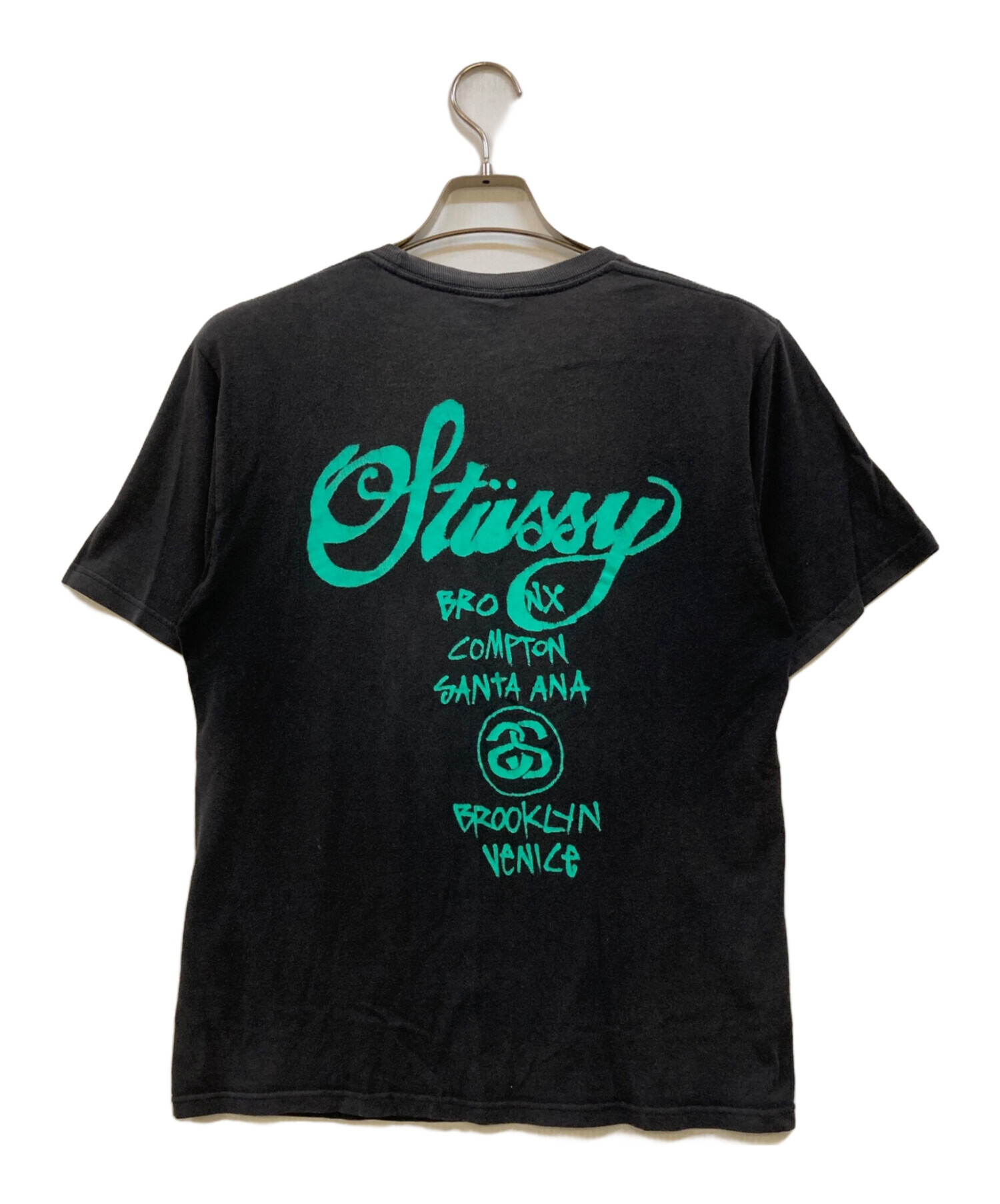 中古・古着通販 stussy ステューシー スプレーグラフィックプリントTシャツ グレー サイズ S ブランド・古着通販 トレファク公式 TREFAC FASHION スマホサイト